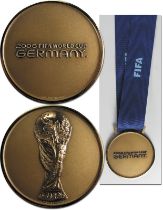 Siegermedaille WM2006 - Offizielle Siegermedaille der deutschen Mannschaft für den 3.Platz bei der