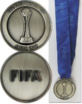 Siegermedaille 2012 - FIFA Club World Cup Japan 2012. Für den 2.Platz des Chelsea FC. Bronze,