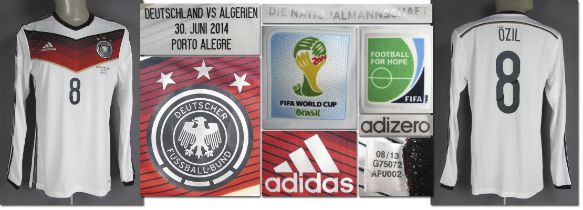 DFB - Trikot 2014 WM - Original match issued Spielertrikot von Deutschland mit der Rückennummer 8.