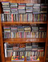 A quantity of assorted CDs.