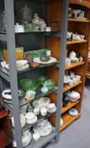 Various items of decorative china, glassware, etc. part w.a.f.