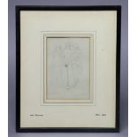 Attributed to JOHN FLAXMAN, R.A. (1755-1826) A religious figure study, pencil on paper, 13cm x