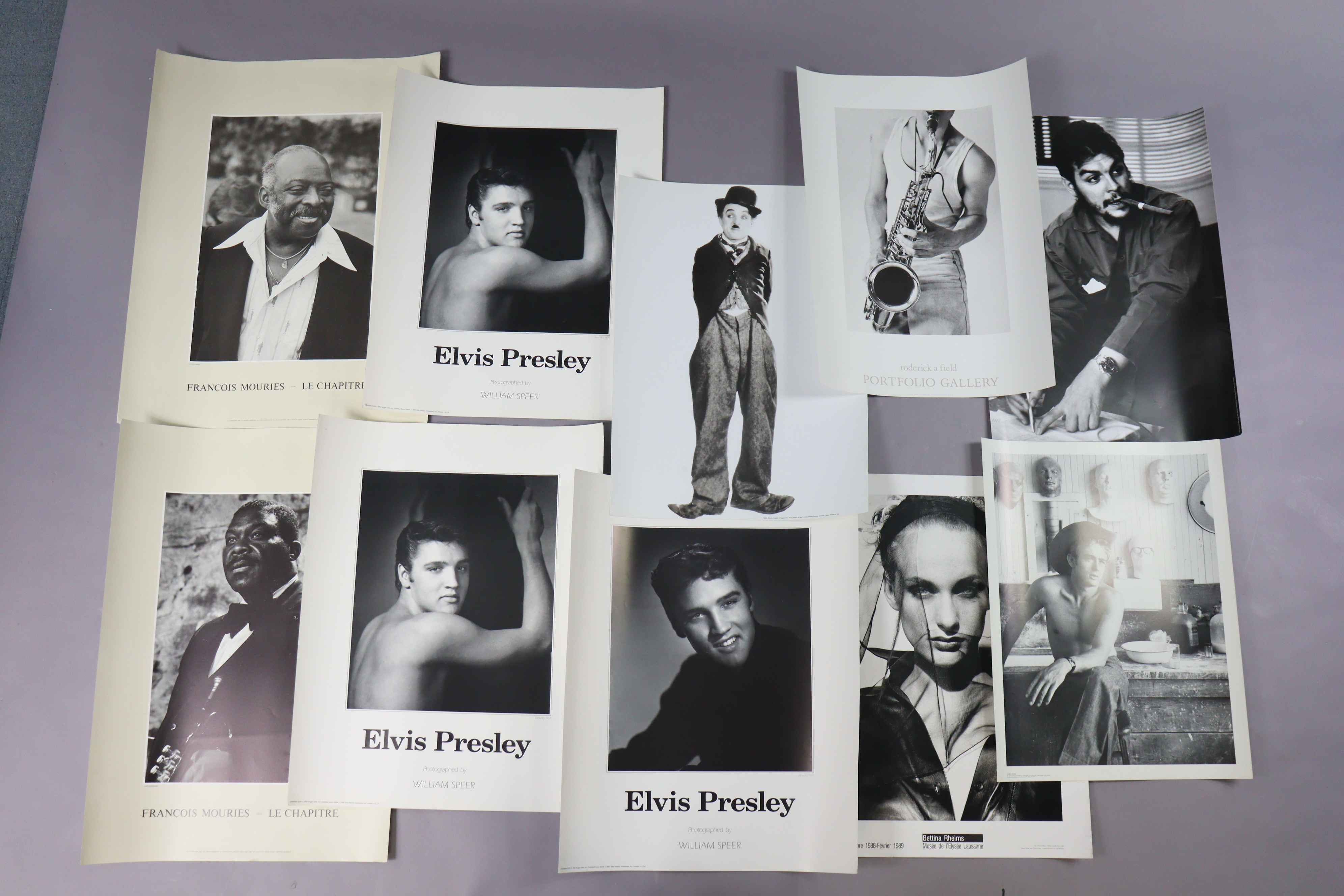 Ten various photographic prints of Elvis Presley, etc. (various sizes), all unframed. - Image 2 of 5