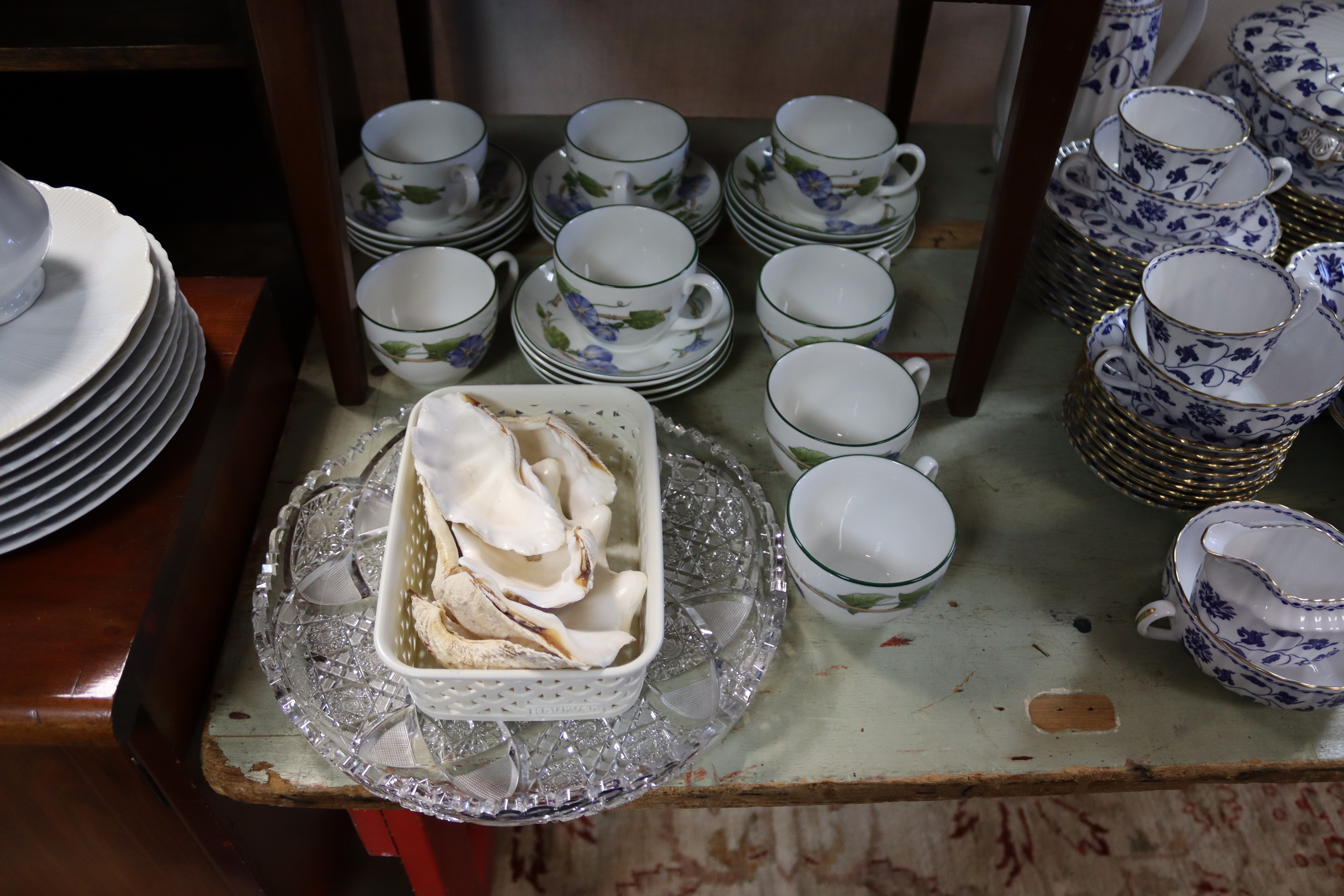 A Wedgwood “Blue Delphi” thirty-three piece part coffee service; together with various items of - Image 6 of 6