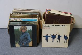 Approximately one hundred & fifty various records – classical pop, etc.