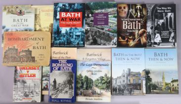 Fifteen various volumes on Bath & the surrounding area.