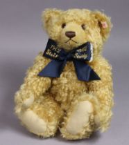 A Steiff Limited Edition growling blond “Centenary Teddy Bear” (Ltd. ed. no. 02222), with