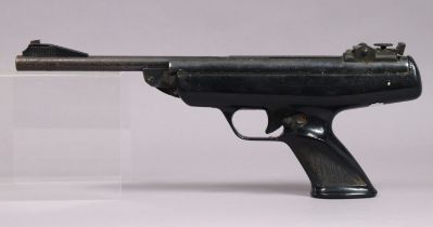 A B.S.A. “Scorpion” .22 calibre air pistol.
