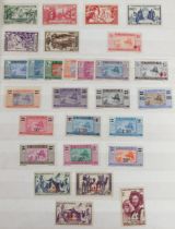 A good collection of French Colonial stamps, mint & used, including Mauritania with 1937 Paris
