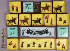 A set of Britain’s special collector’s edition toy soldiers “The Royal Marine Artillery” boxed, &