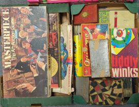 Various assorted board games, toys, etc., boxed & unboxed.