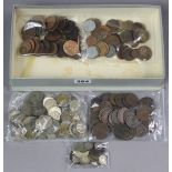 Various British & Foreign coins.