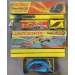 A 1950’s Lone Star “Range Ride” MKII child’s cap gun, and two matchbox superfast models “SF-2”