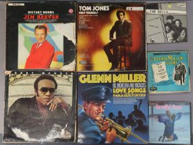 Approximately sixty various records – pop, classical, etc.