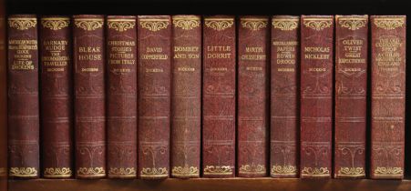 Works of Charles Dickens, A set of 16 volumes, circa 1930’s, published by Hazell, Watson & Viney,