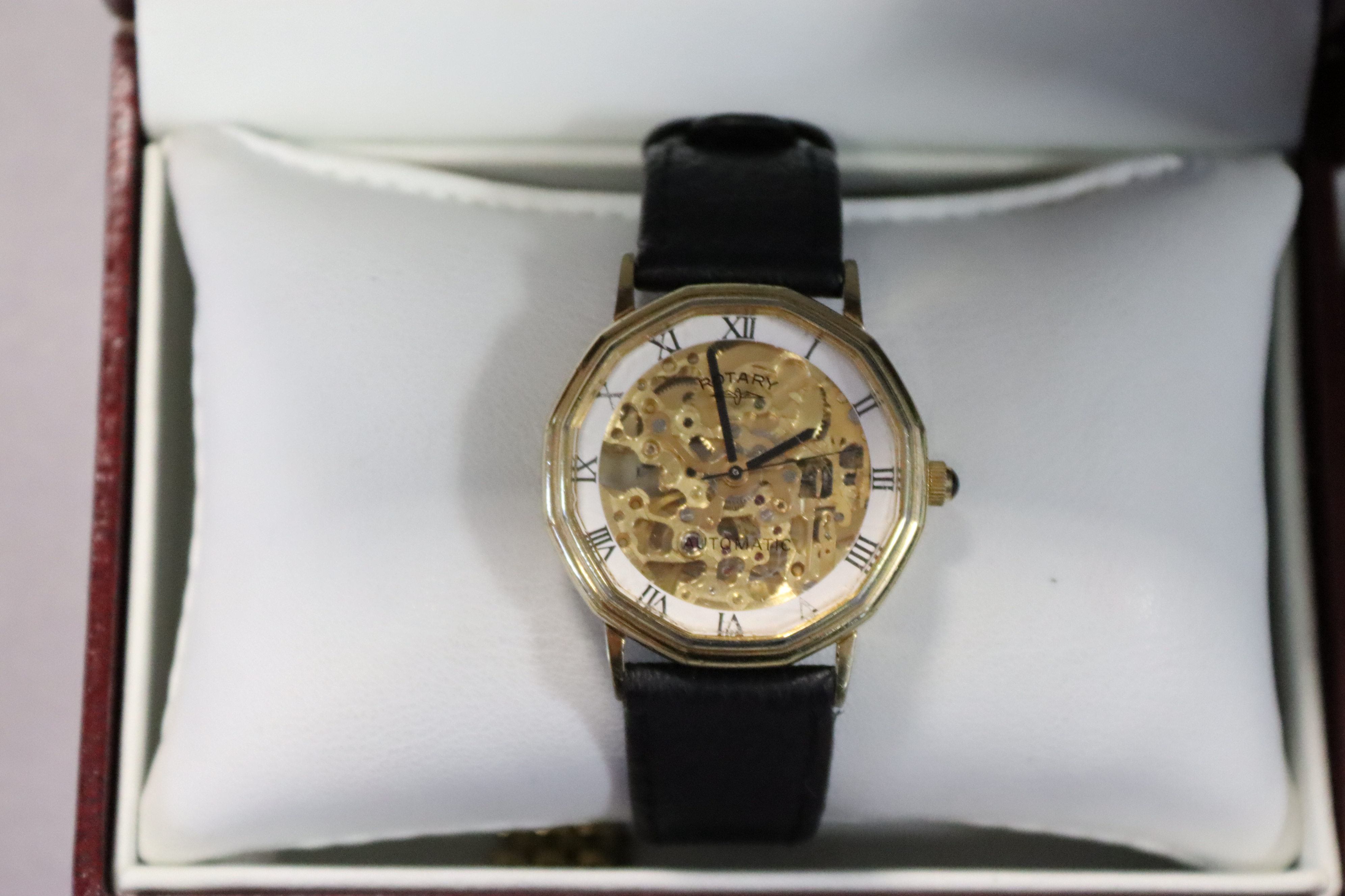 Two Rotary gent’s wristwatches, both cased; & four other wristwatches. - Image 2 of 6