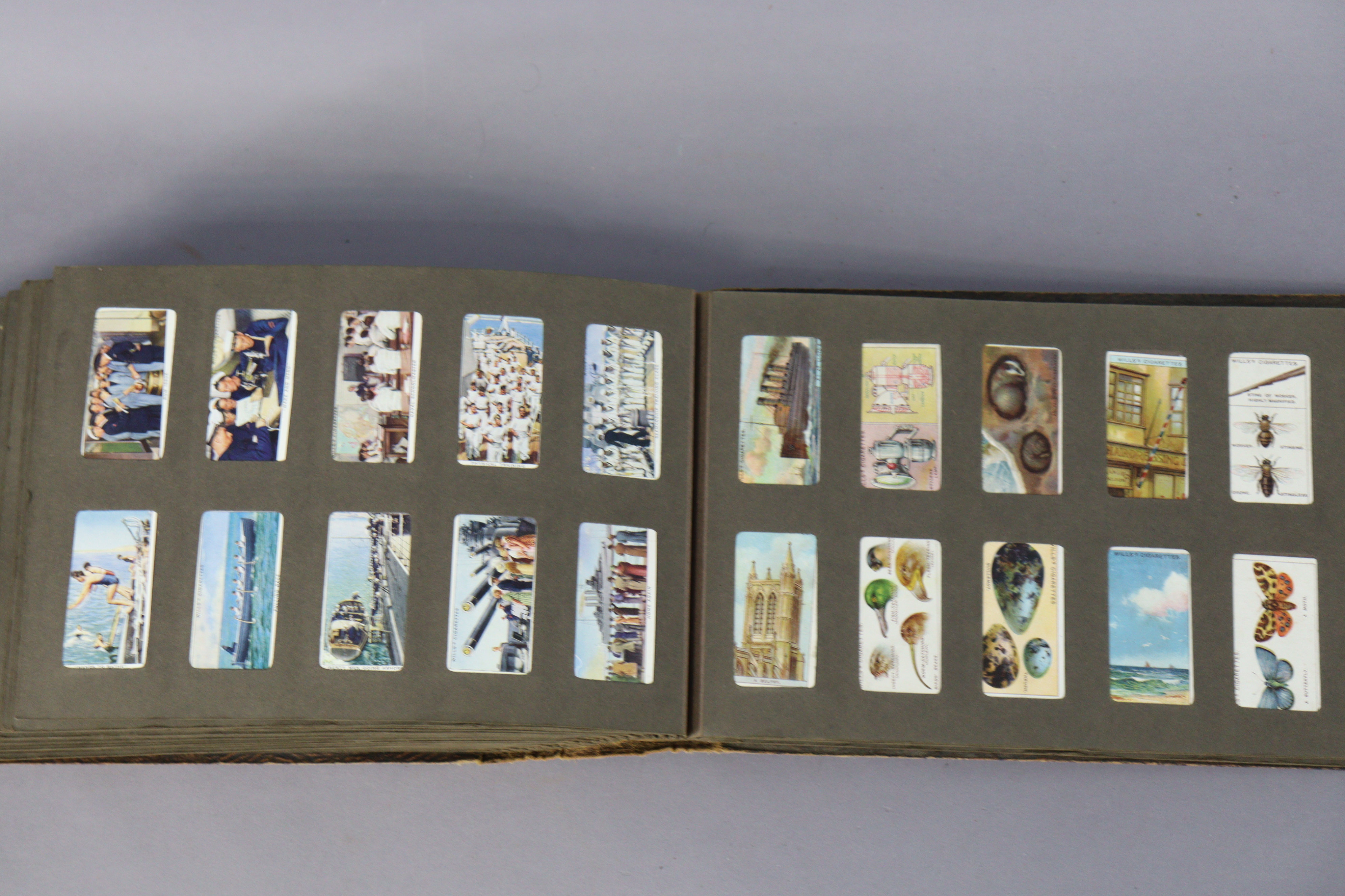 A vintage album of mixed cigarette cards including a set of Mitchell’s “Our Empire” cards; a set - Image 16 of 16