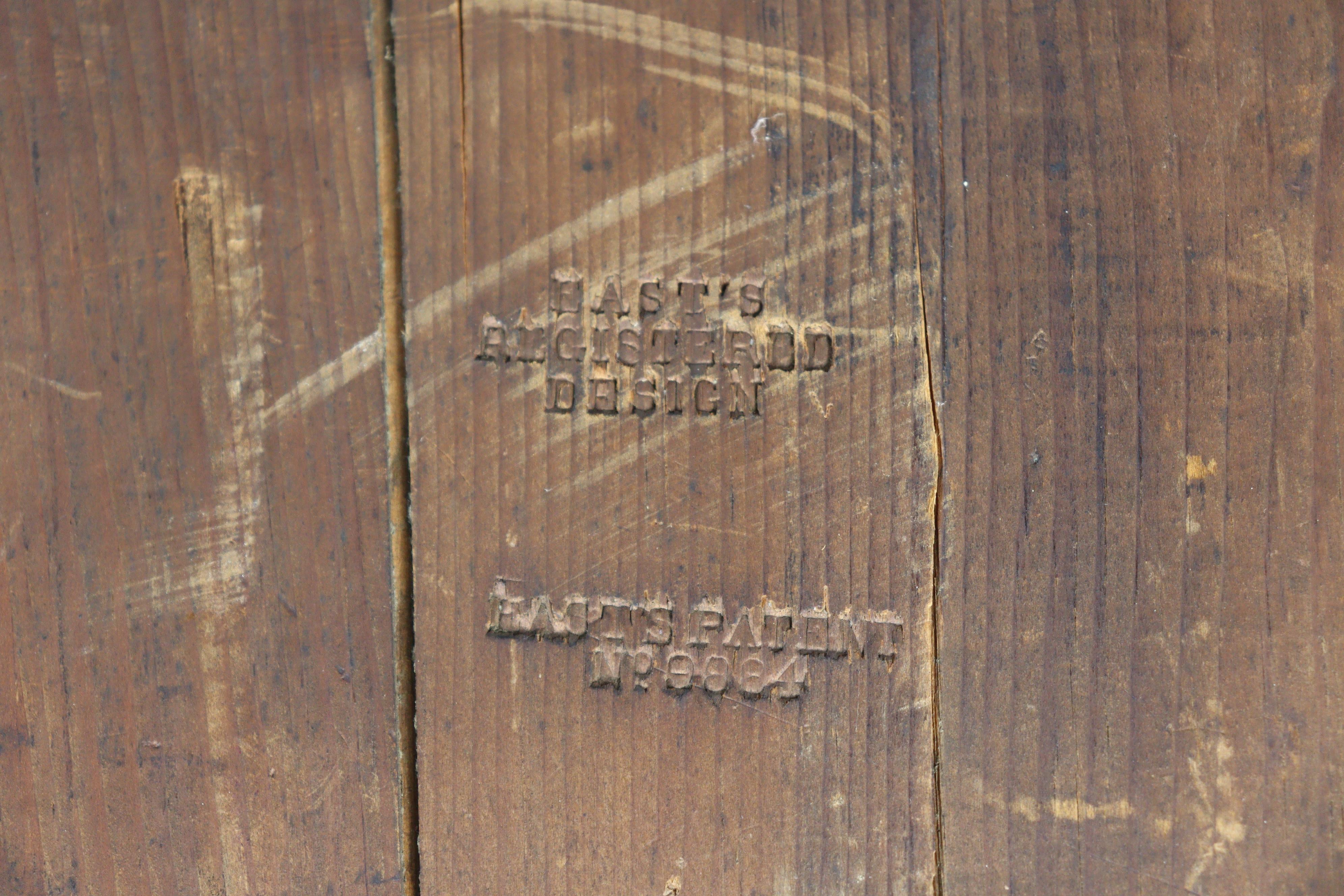 A late 19th/early 20th century carved mahogany table standing photograph frame, 54cm wide x 31cm - Image 2 of 6