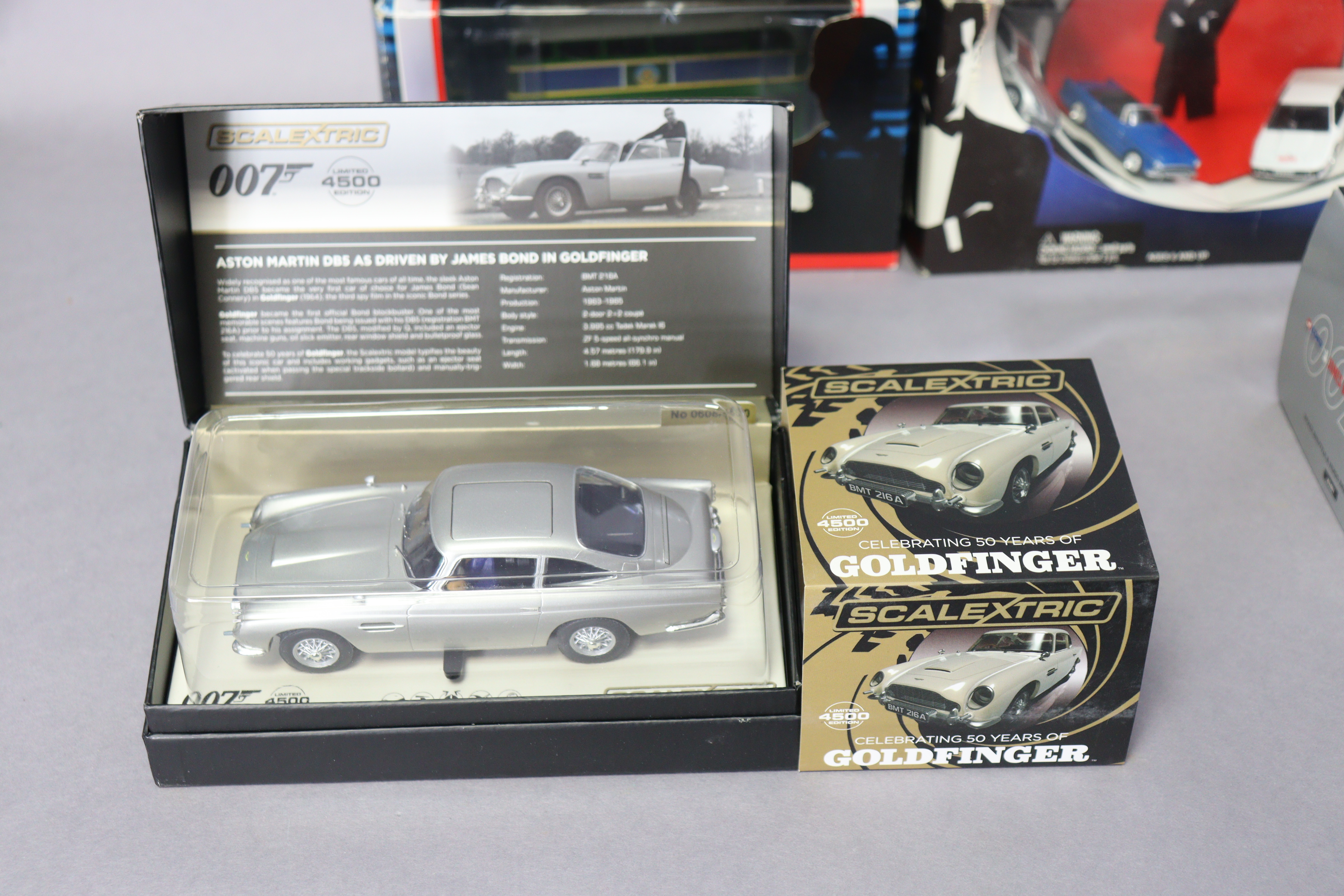 A Corgi die-cast scale model of James Bond Aston Martin DBS (from the movie Thunderball); a ditto - Image 3 of 4