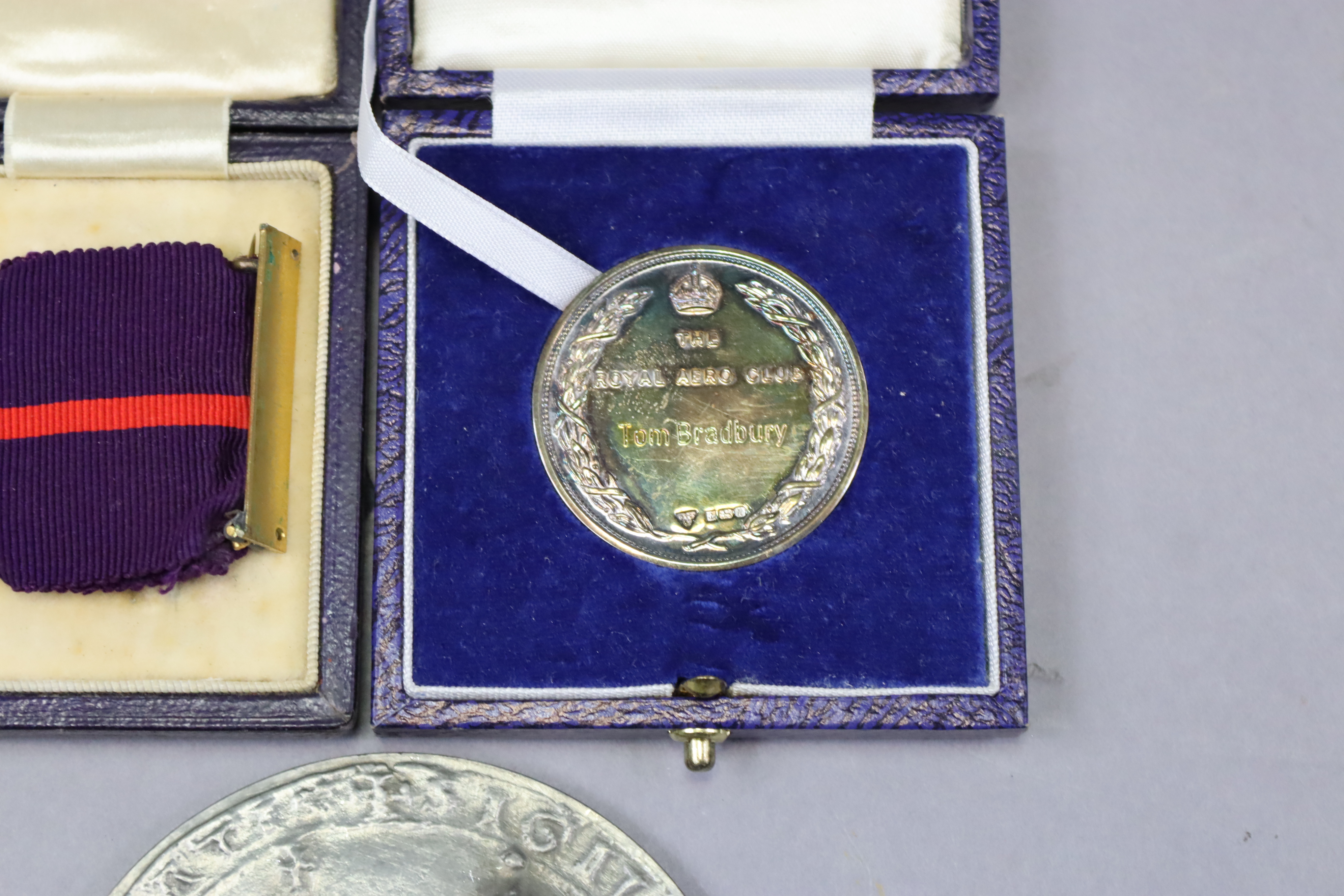 OBE, officer’s badge, Military Division, 1st type, in original Gerrard & Co. case; together with a - Image 2 of 5