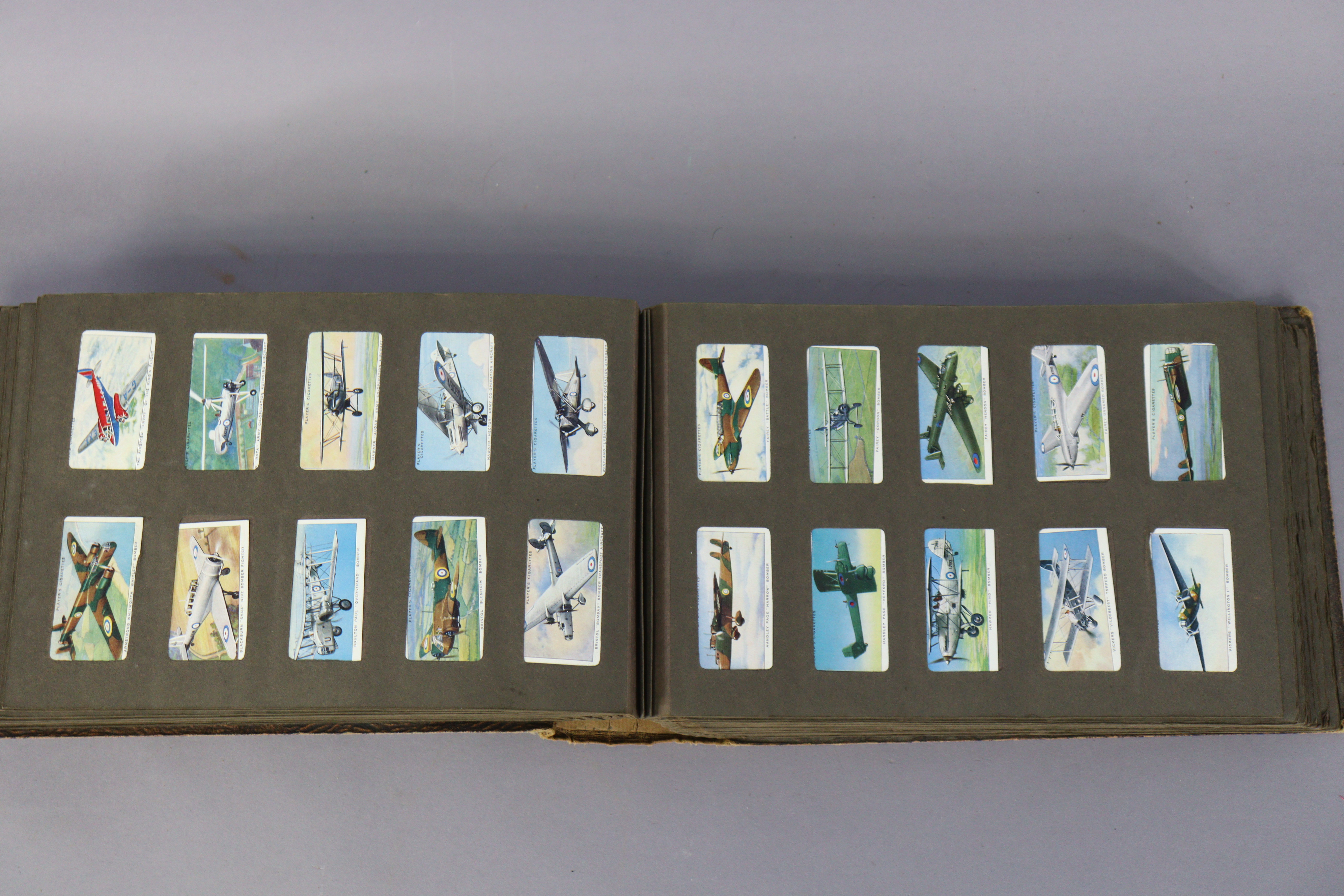 A vintage album of mixed cigarette cards including a set of Mitchell’s “Our Empire” cards; a set - Image 9 of 16