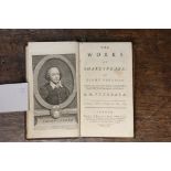 The Works of Shakespeare, Collated, etc. by Mr Theobald, published 1757, London vol 1 (of 8),