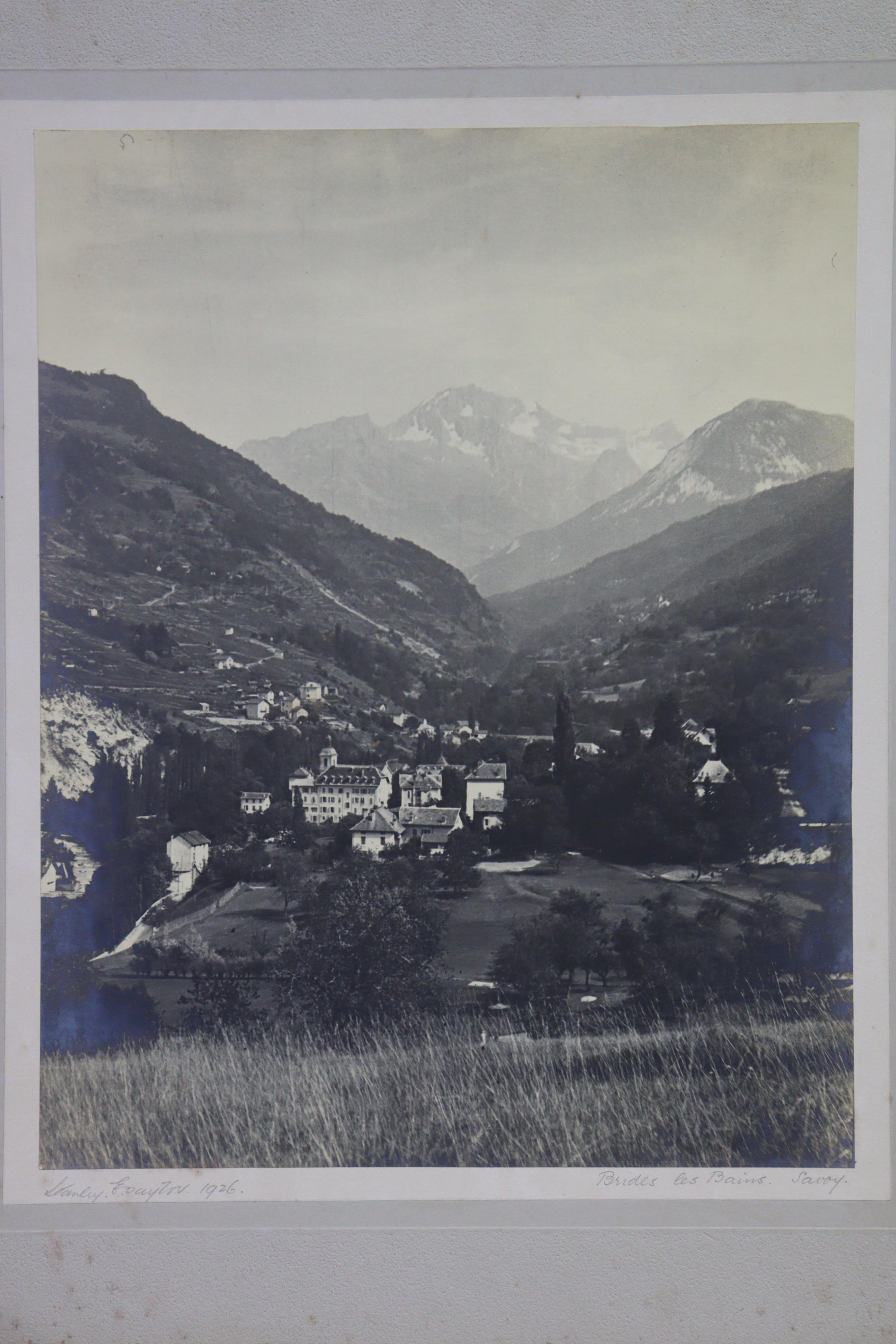 STANLEY E. TAYLOR. A collection of nine mounted photographs taken during 1920s-1940s; Ponte Vecchio, - Image 14 of 18