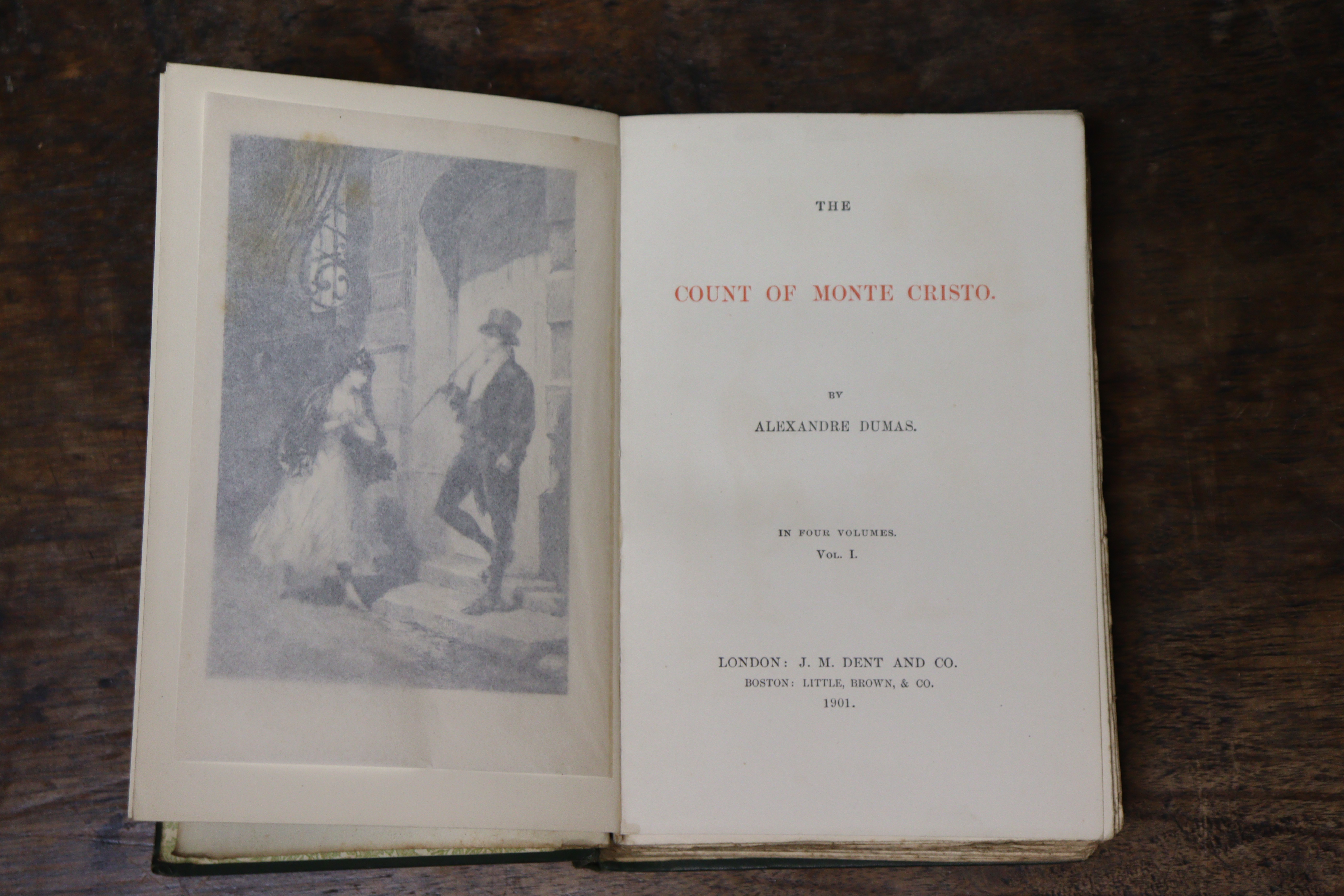 The works of Alexander Dumas, part set of 15 vols, published by J. M. Dent & Co., London, 1894-1901, - Image 3 of 3