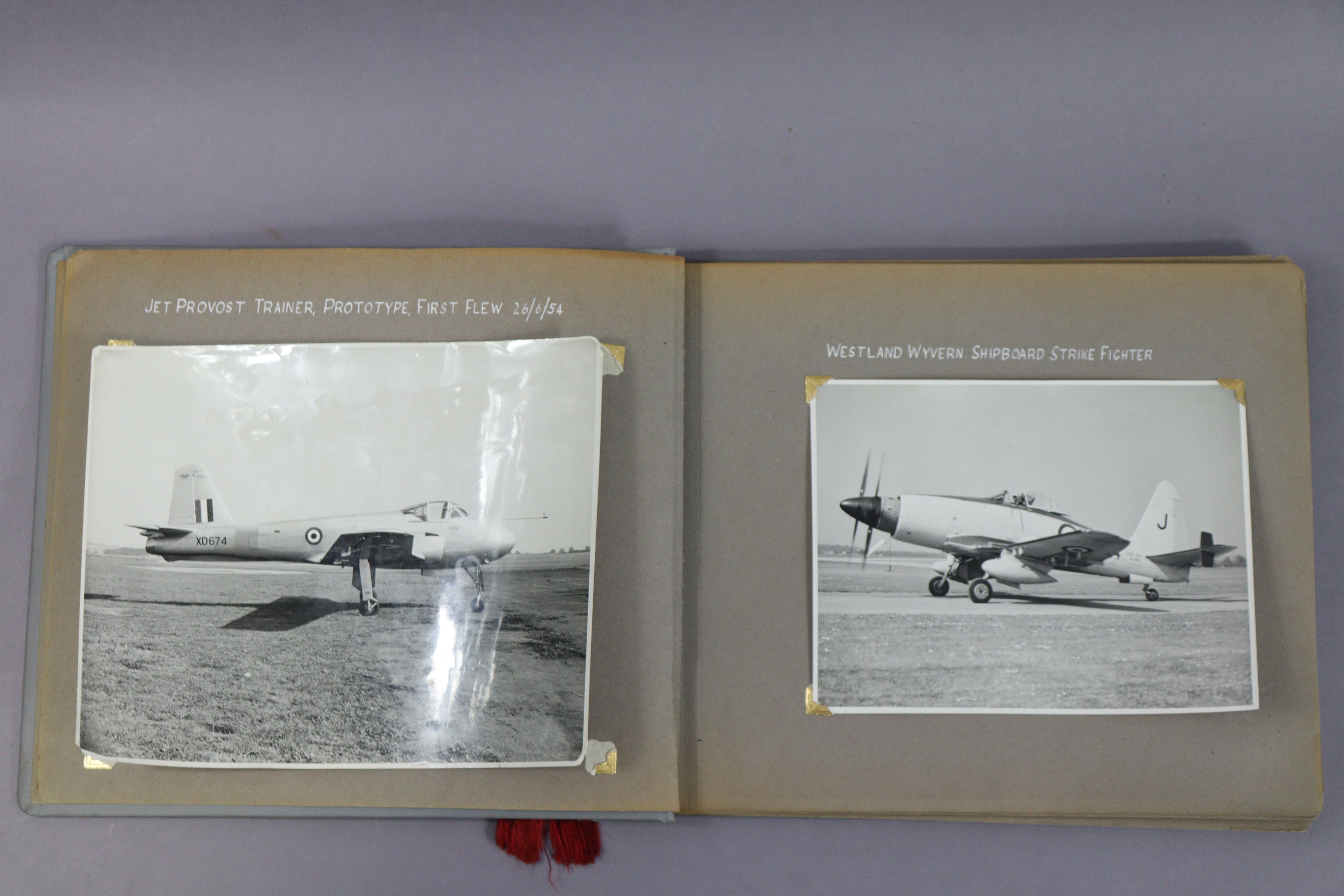 A WWII photograph album containing numerous photographs, postcards, & ephemera all relating to R.A. - Image 3 of 13