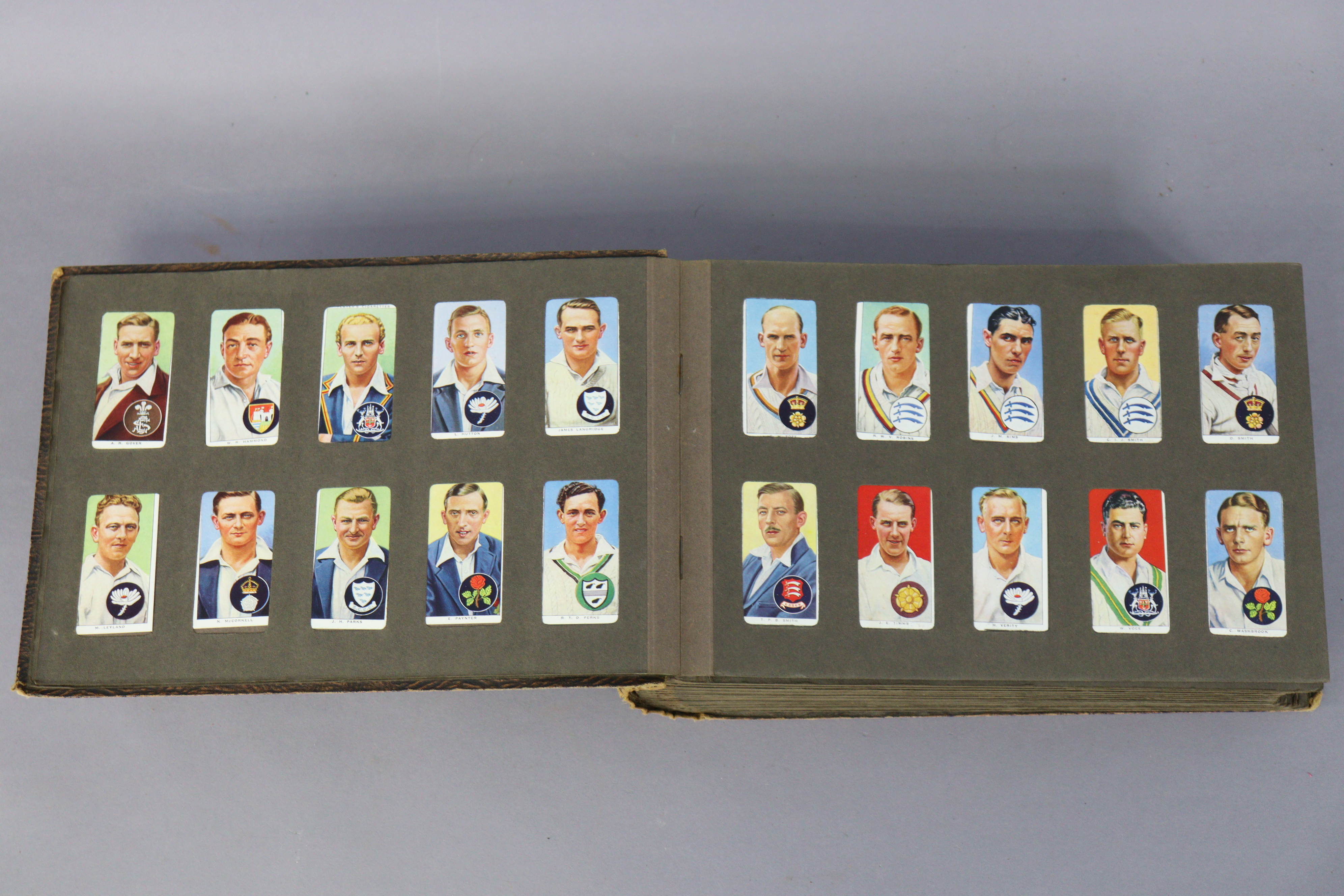 A vintage album of mixed cigarette cards including a set of Mitchell’s “Our Empire” cards; a set - Image 3 of 16