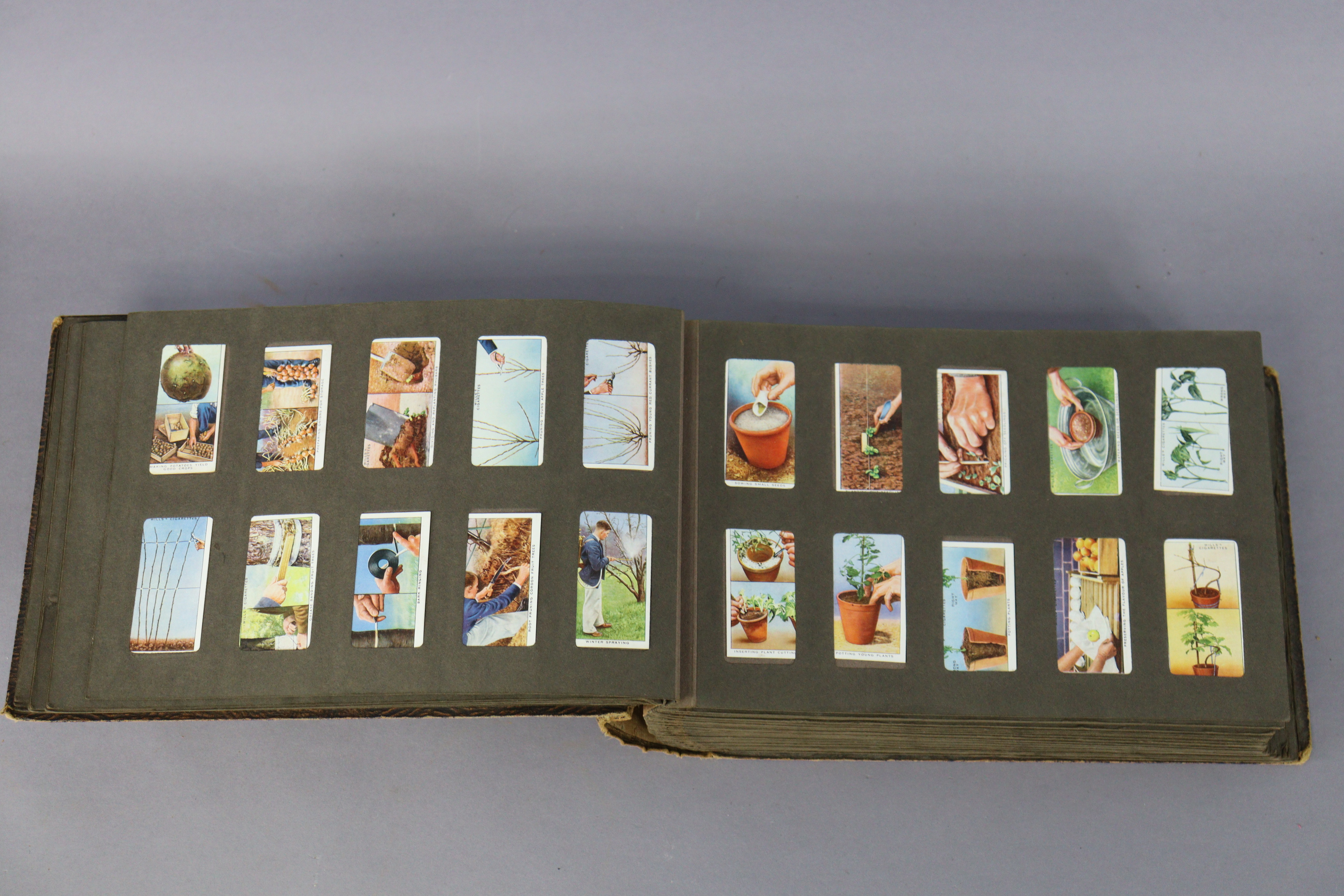 A vintage album of mixed cigarette cards including a set of Mitchell’s “Our Empire” cards; a set - Image 6 of 16
