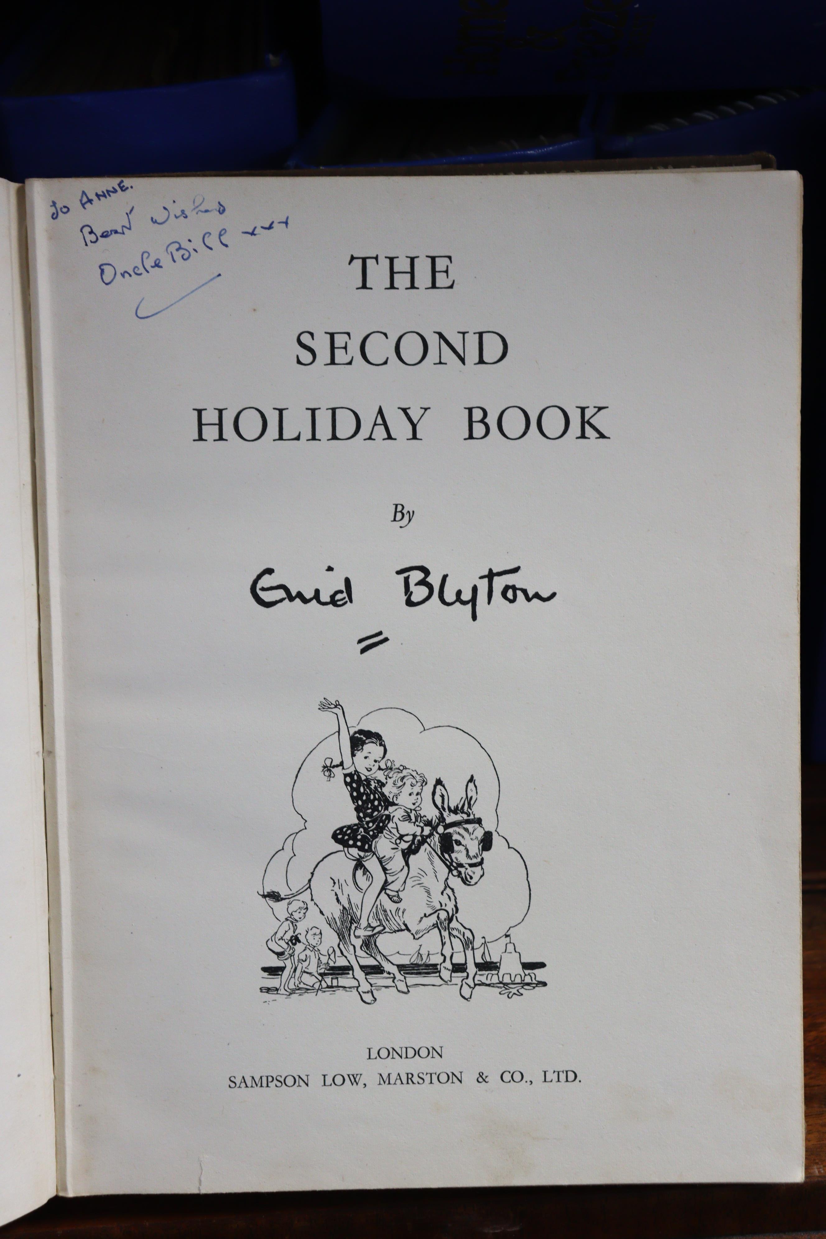 A vintage volume “The Second Holiday Book” by Enid Blyton, one volume “The Art of Walt Disney” by - Image 2 of 6
