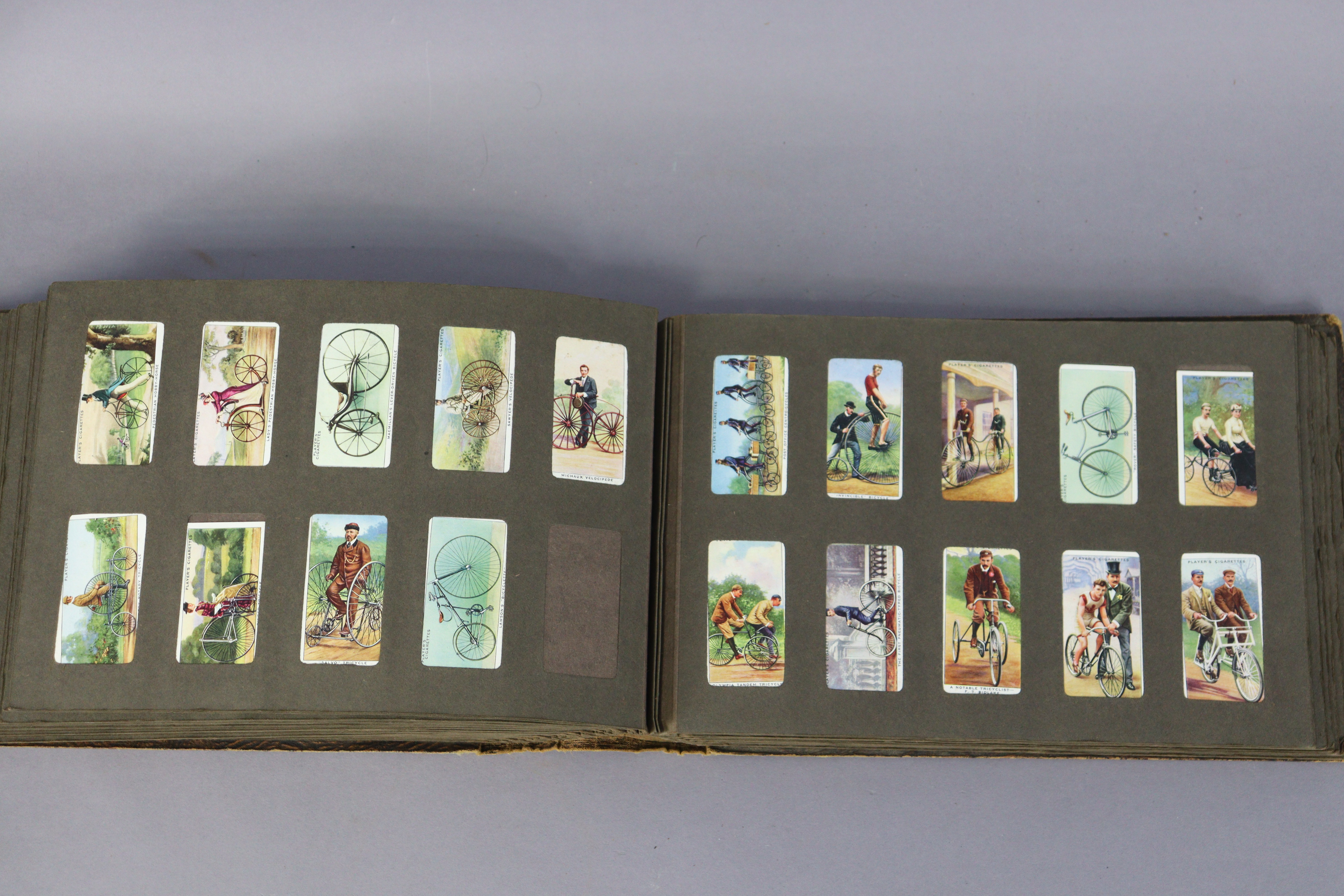 A vintage album of mixed cigarette cards including a set of Mitchell’s “Our Empire” cards; a set - Image 14 of 16