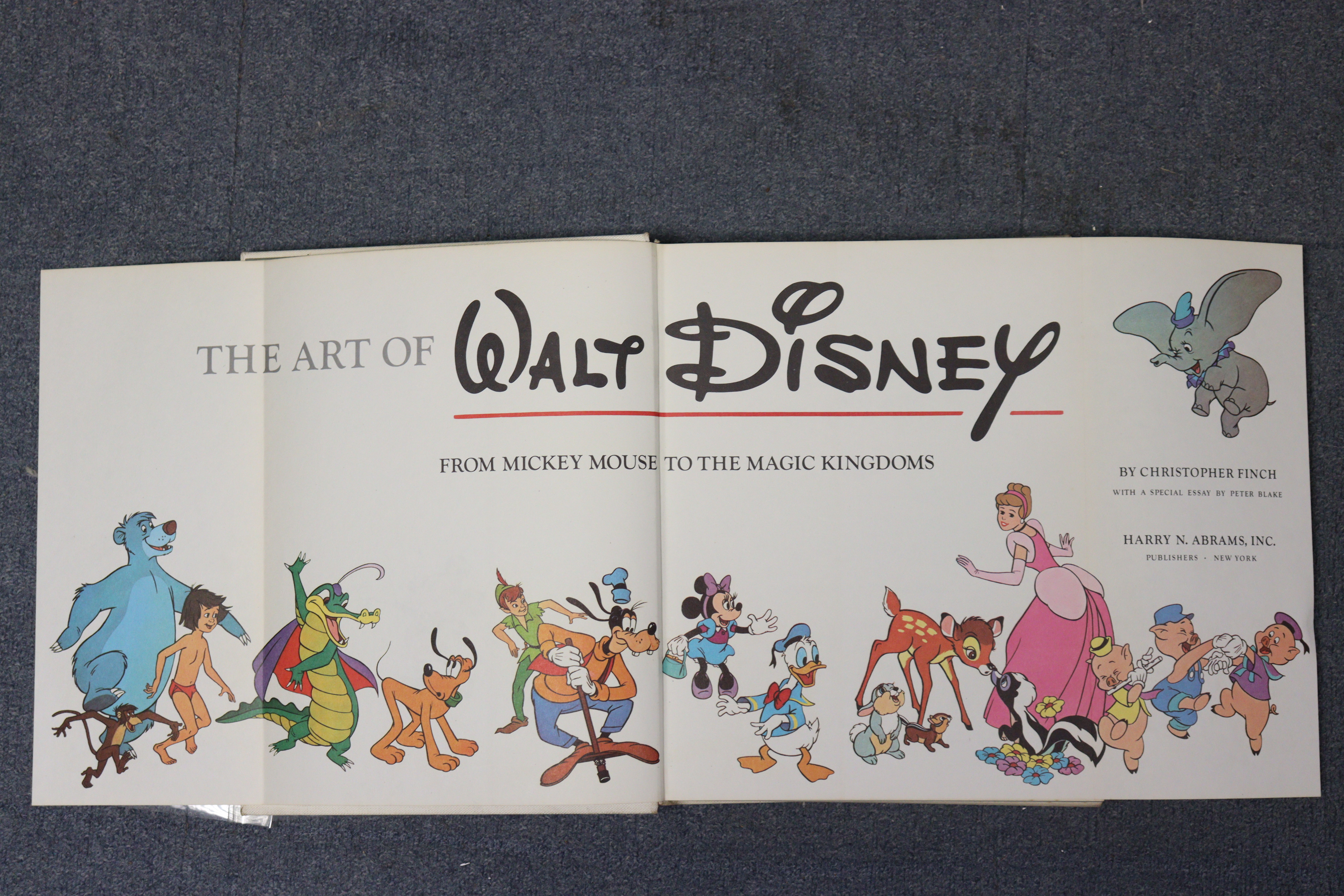 A vintage volume “The Second Holiday Book” by Enid Blyton, one volume “The Art of Walt Disney” by - Image 5 of 6