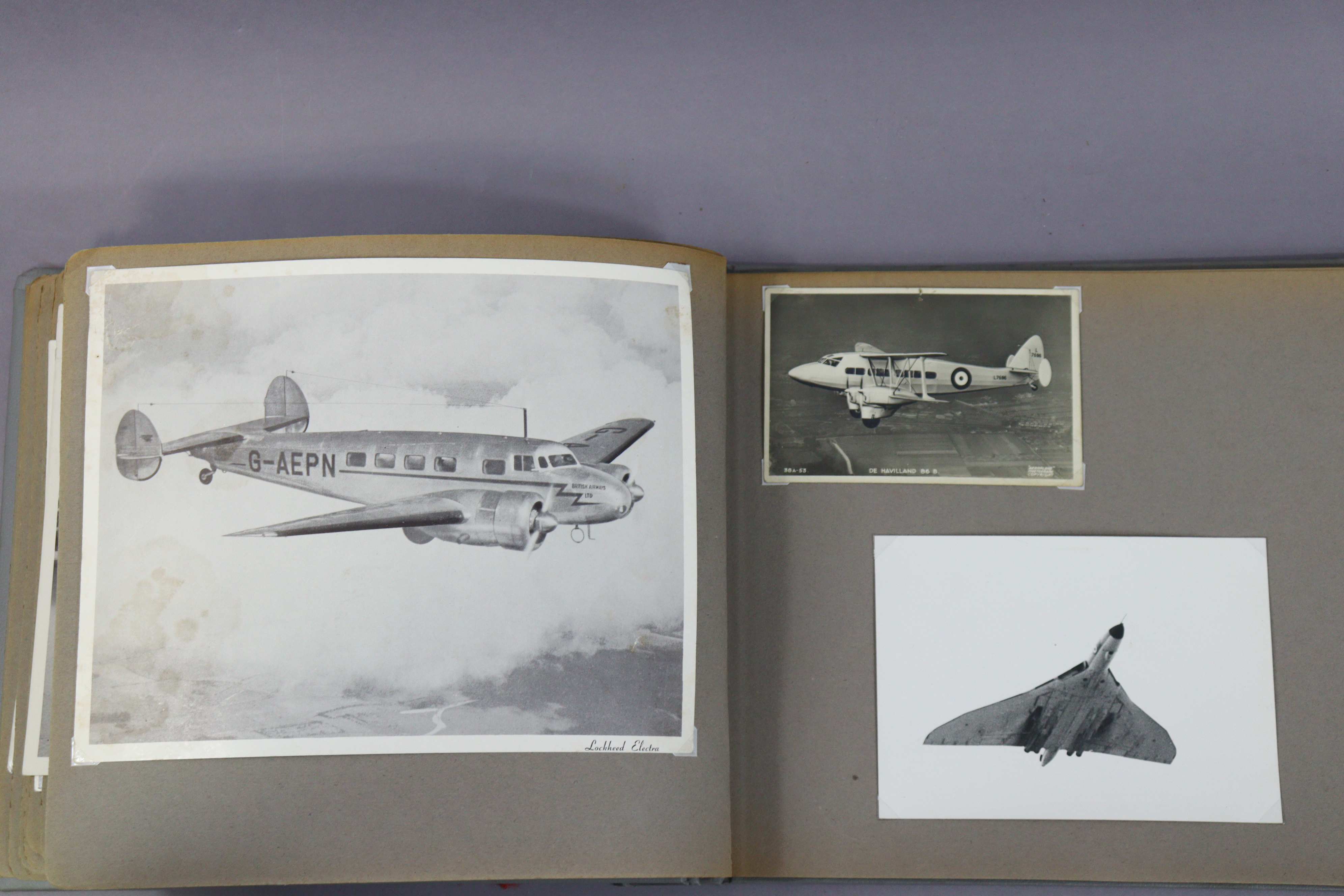 A WWII photograph album containing numerous photographs, postcards, & ephemera all relating to R.A. - Image 13 of 13