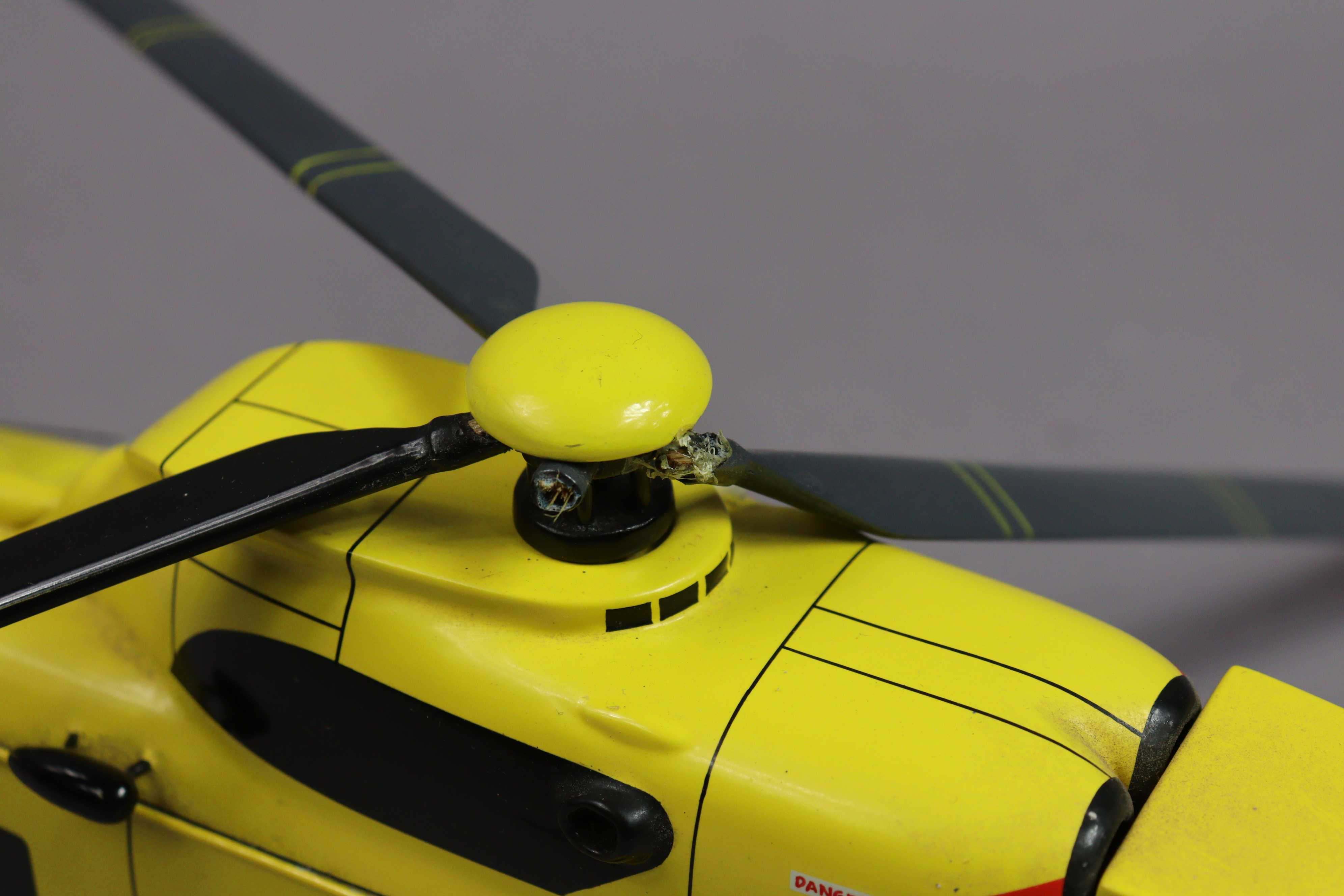 A Bravo Delta model Royal Air Force Sea King rescue helicopter (ZES70) (slight faults to rotor). - Image 3 of 3