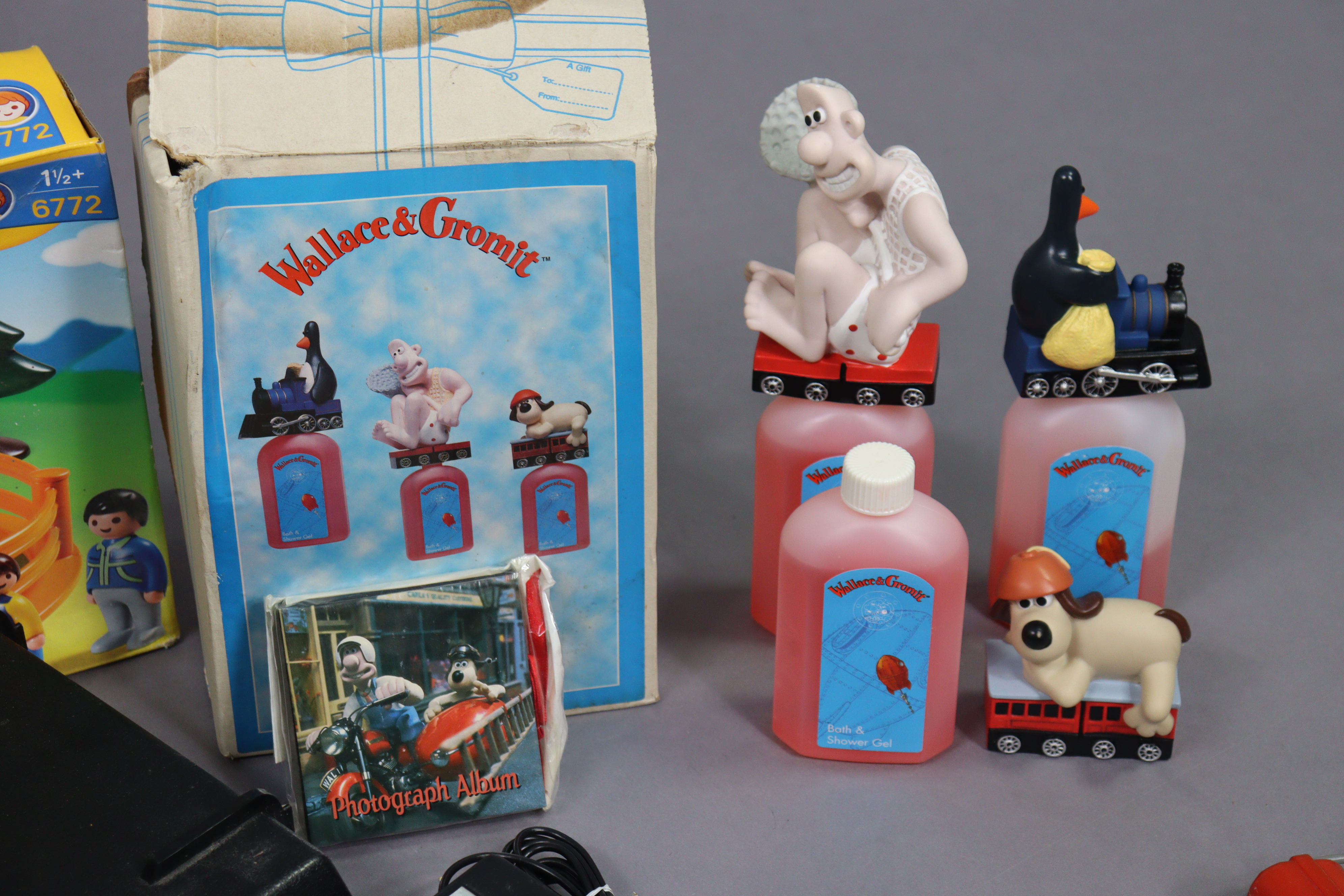 A vintage videotronic TV game, a ditto sport vision 1000 game, a composition doll and various - Image 4 of 4