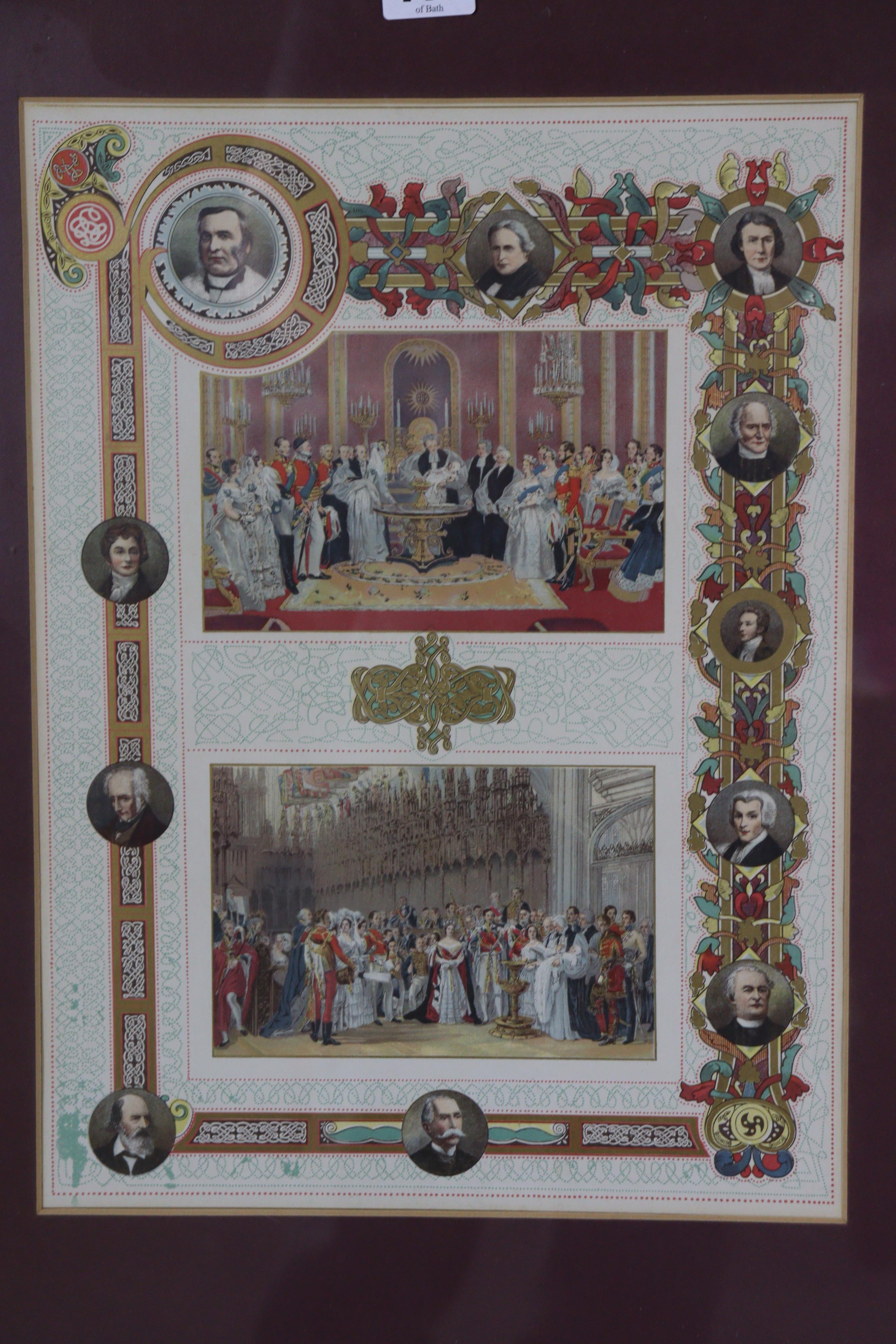 A Vintage Illustrated News Chromolithograph front cover depicting Queen Victoria’s diamond jubilee - Image 3 of 4