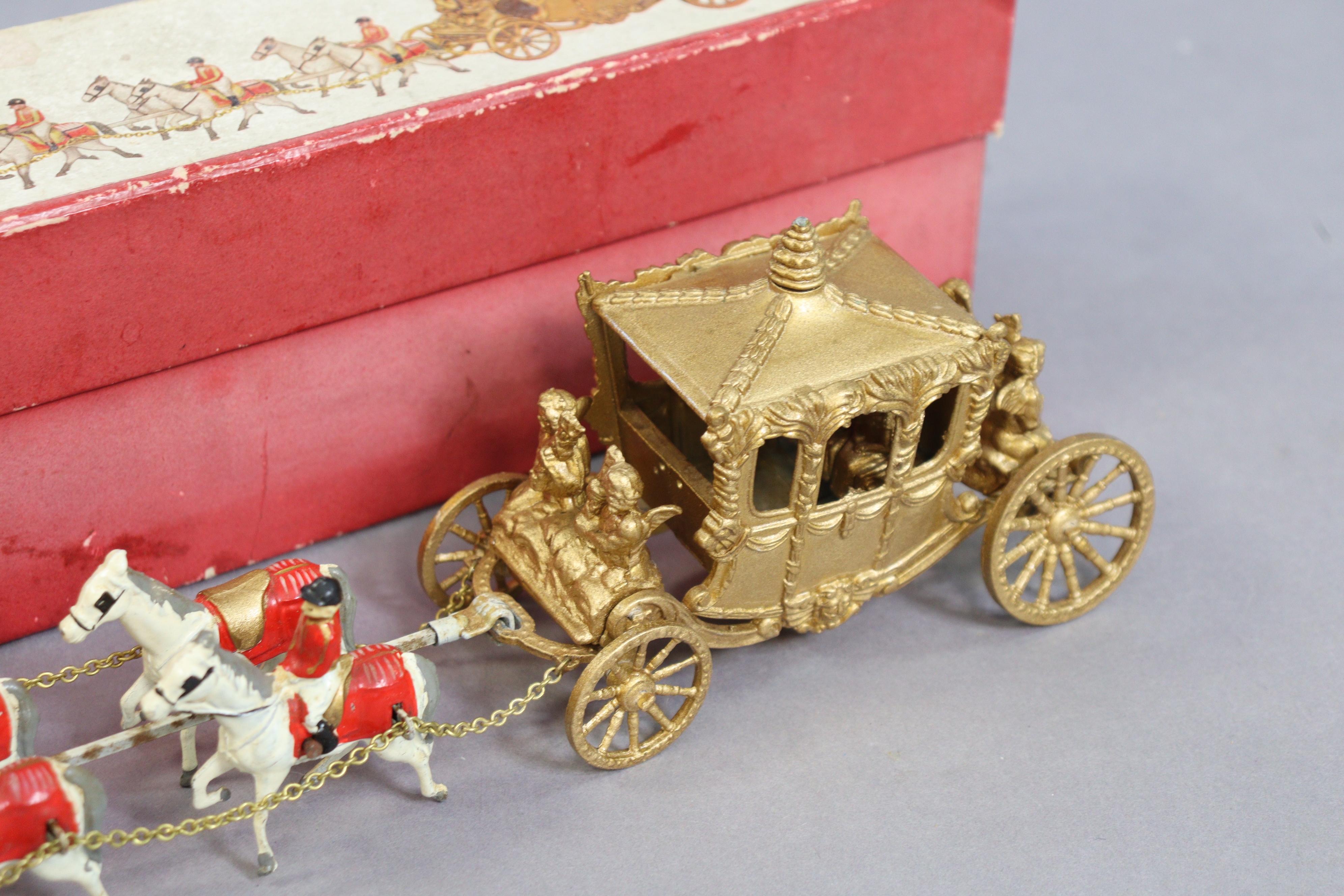 A vintage Lesney model of the “Coronation coach”, boxed. - Image 2 of 4