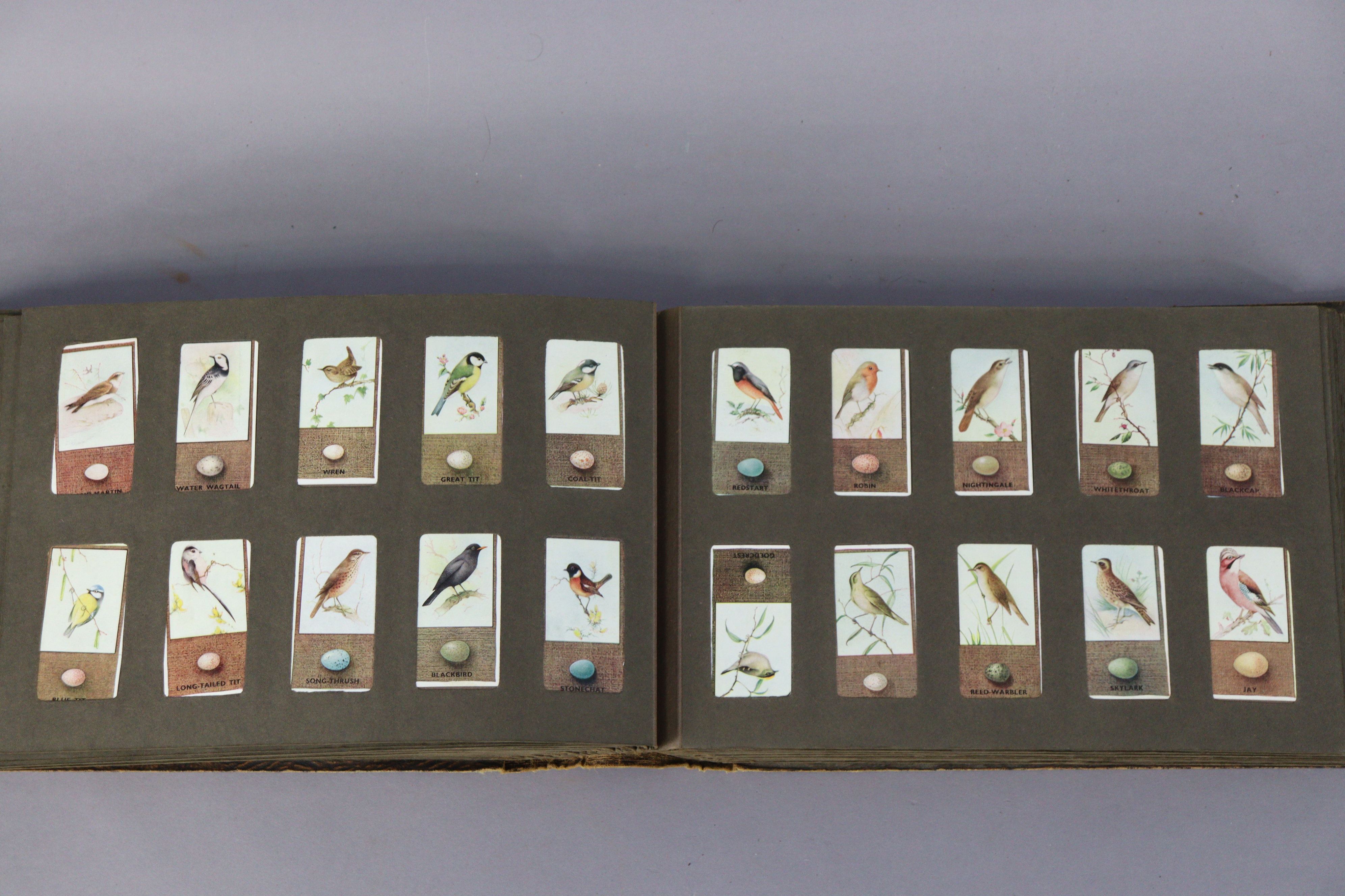 A vintage album of mixed cigarette cards including a set of Mitchell’s “Our Empire” cards; a set - Image 12 of 16