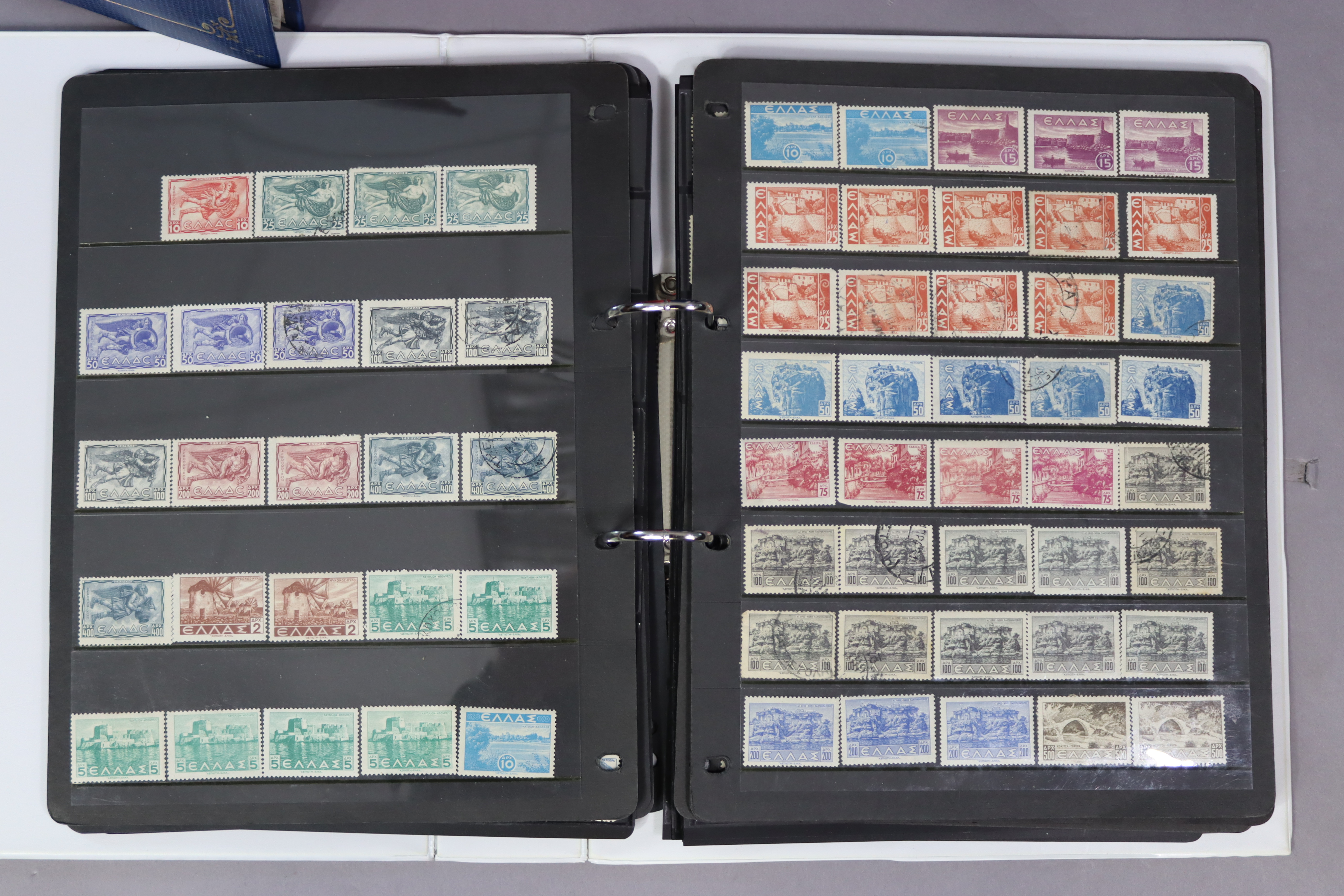 A collection of GREECE 1896-1966; postmarks; Isle of Man covers; a stock-book of postmarks & various - Image 5 of 7
