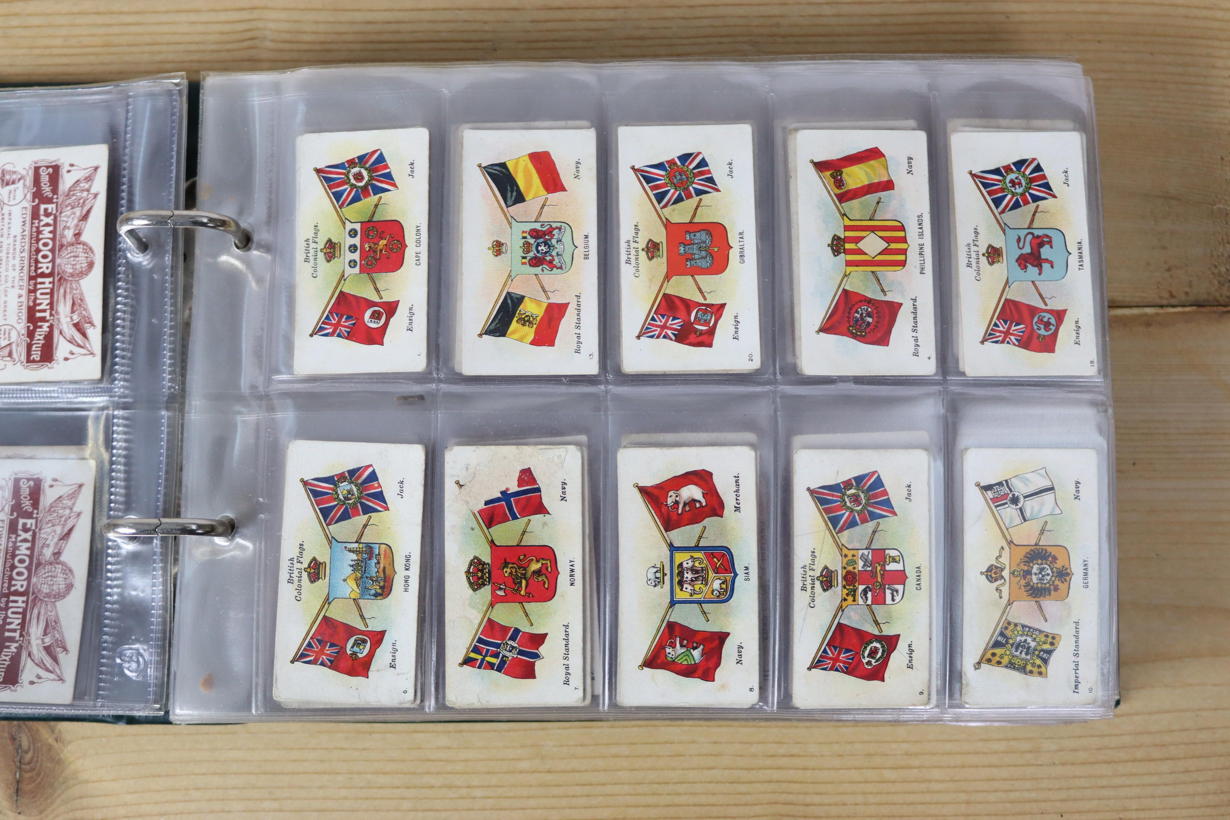 PLAYERS: Countries’ Flags & Arms, 1912, full set of 50; PLAYERS: National Flags & Arms, 1936, full - Image 6 of 8