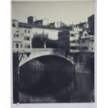 STANLEY E. TAYLOR. A collection of nine mounted photographs taken during 1920s-1940s; Ponte Vecchio,