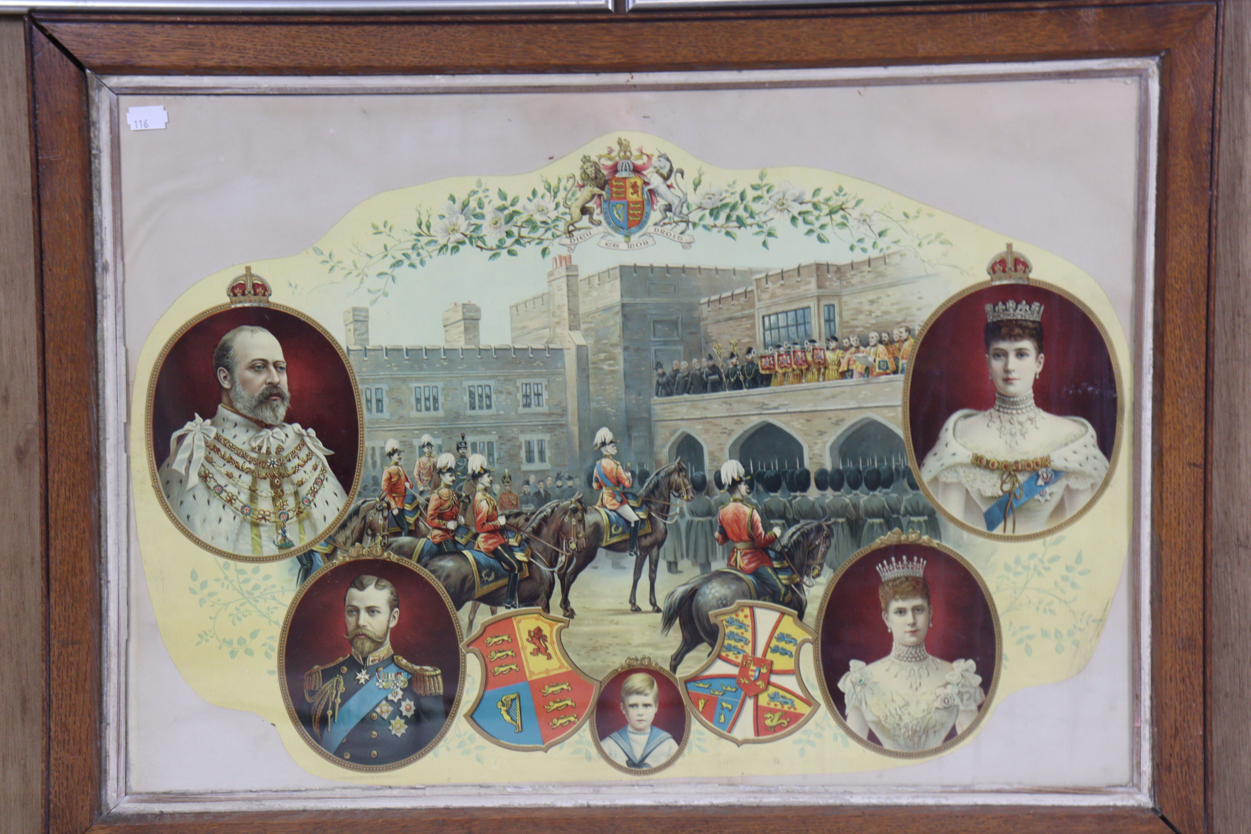 A Vintage Illustrated News Chromolithograph front cover depicting Queen Victoria’s diamond jubilee - Image 2 of 4