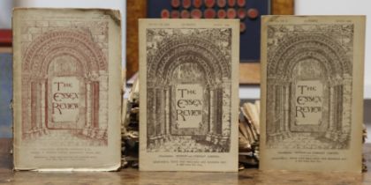 A collection of various paperback volumes of “The Essex Review”. approx 60, ranging from late 19th –