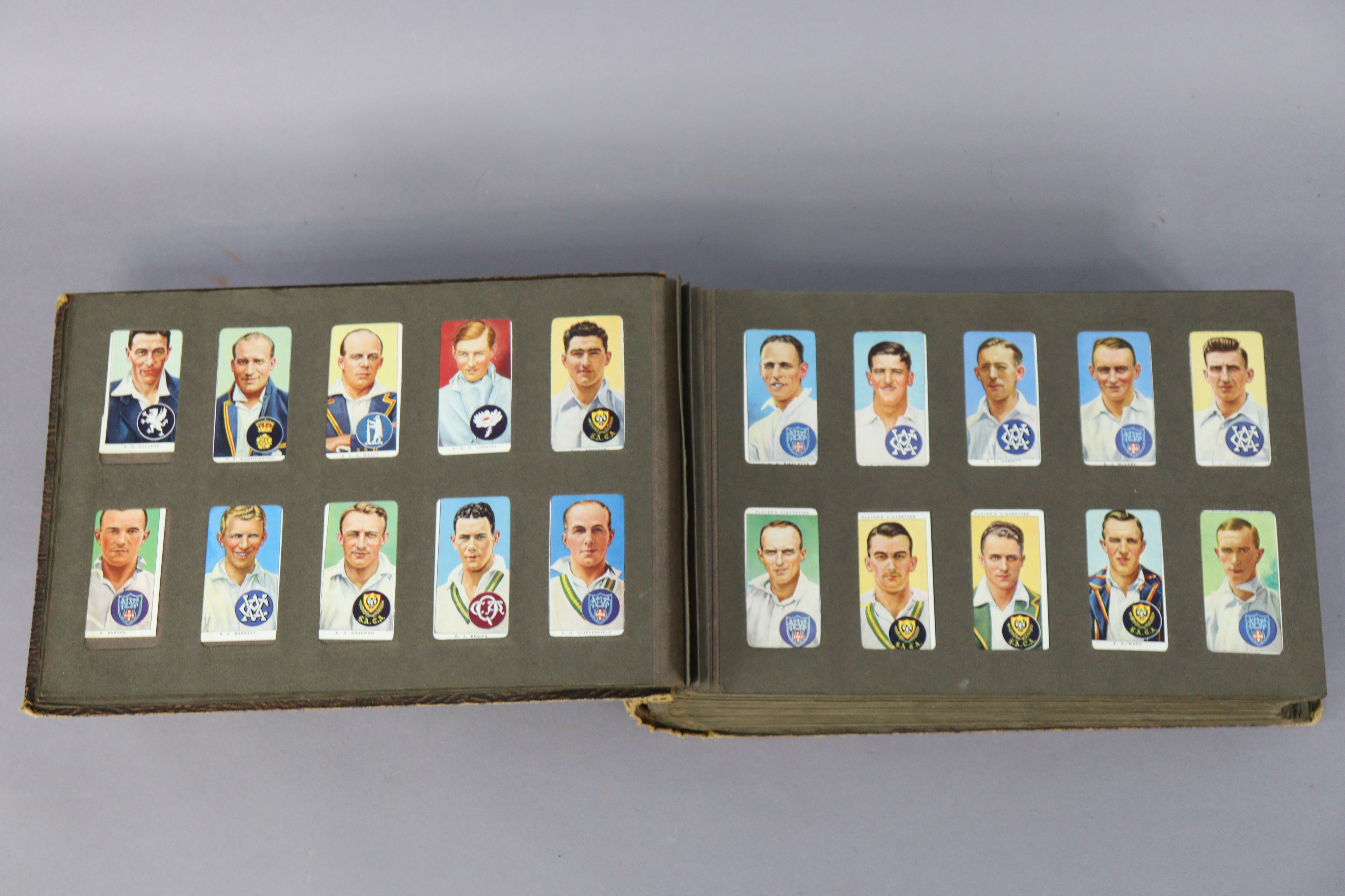 A vintage album of mixed cigarette cards including a set of Mitchell’s “Our Empire” cards; a set - Image 4 of 16