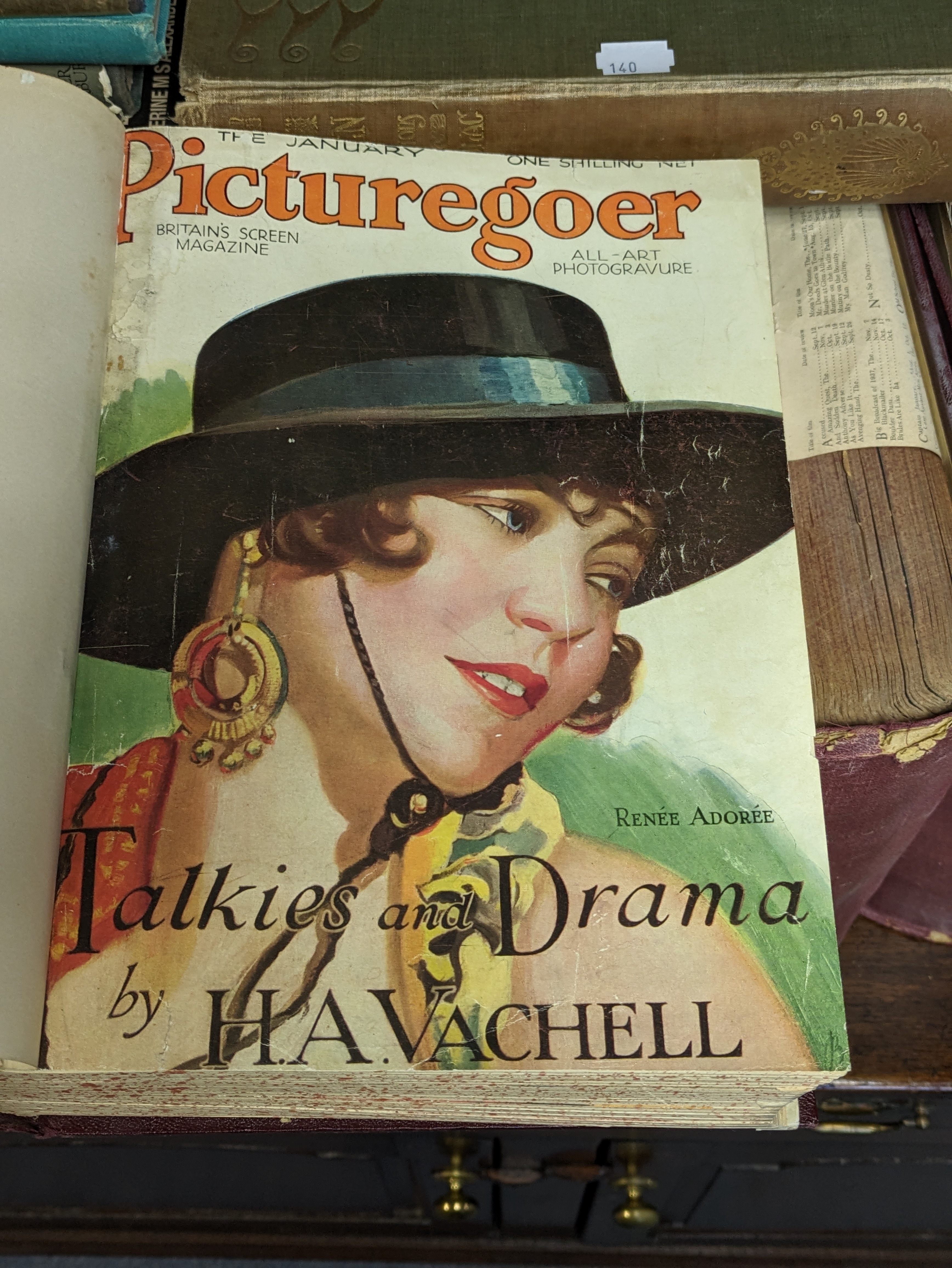 Twenty-five bound volumes of “Picturegoer” magazine circa. 1919-1949 (all covers appear to be presen - Image 18 of 36