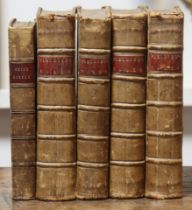 The Works of Henry Fielding, Esq., vols I, II, III & V (of 8), Published 1757, London by A Millar,