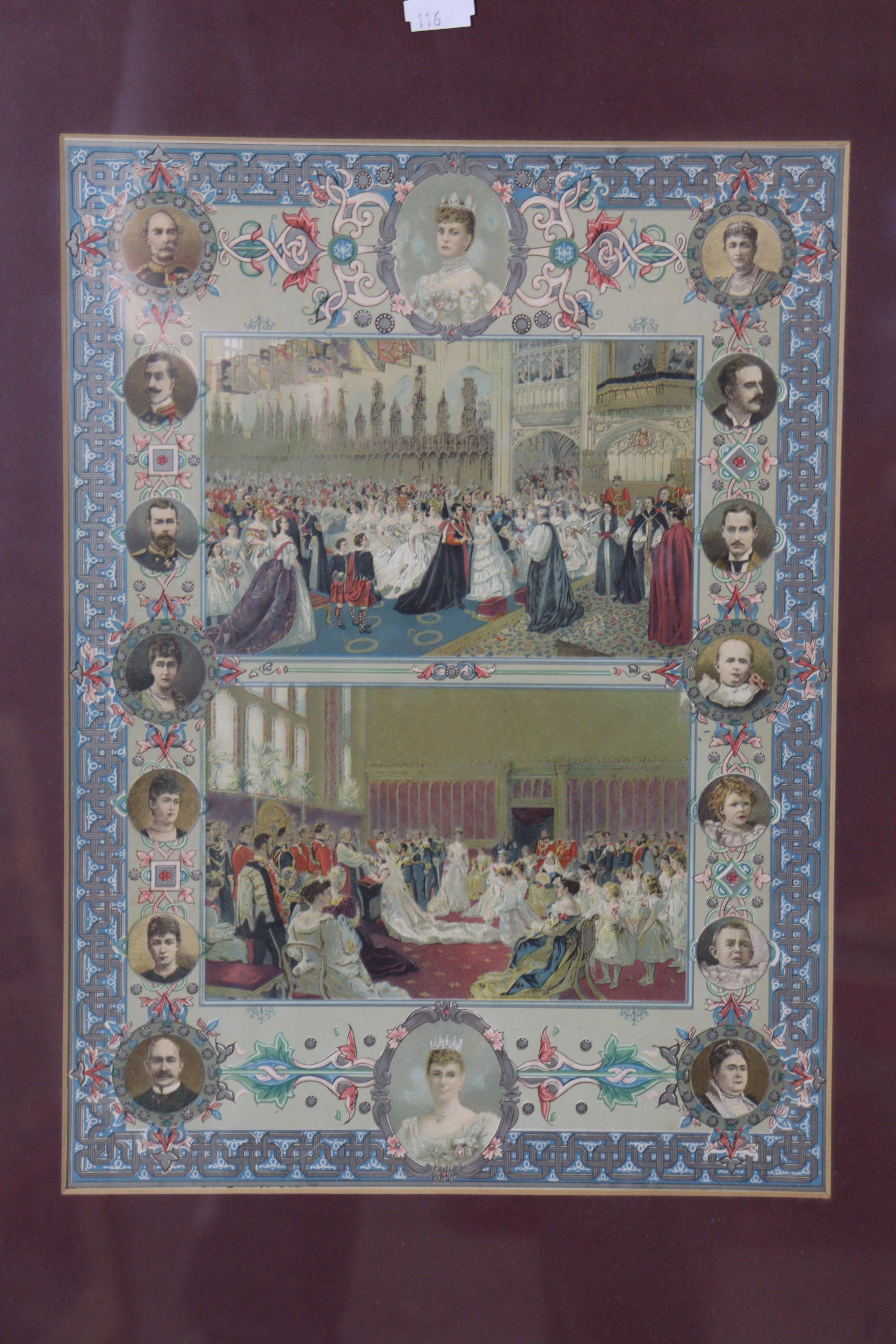 A Vintage Illustrated News Chromolithograph front cover depicting Queen Victoria’s diamond jubilee - Image 4 of 4