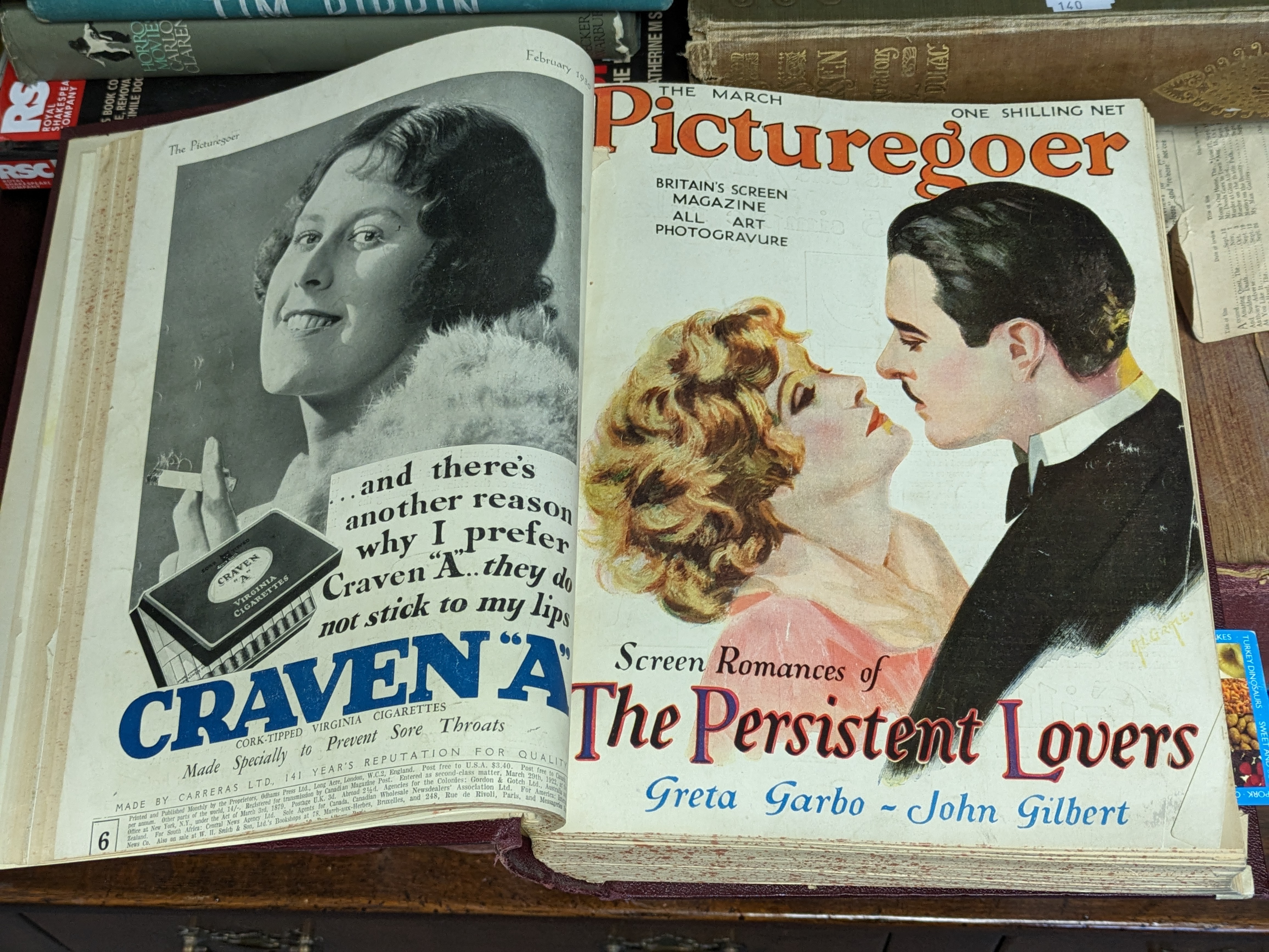 Twenty-five bound volumes of “Picturegoer” magazine circa. 1919-1949 (all covers appear to be presen - Image 22 of 36